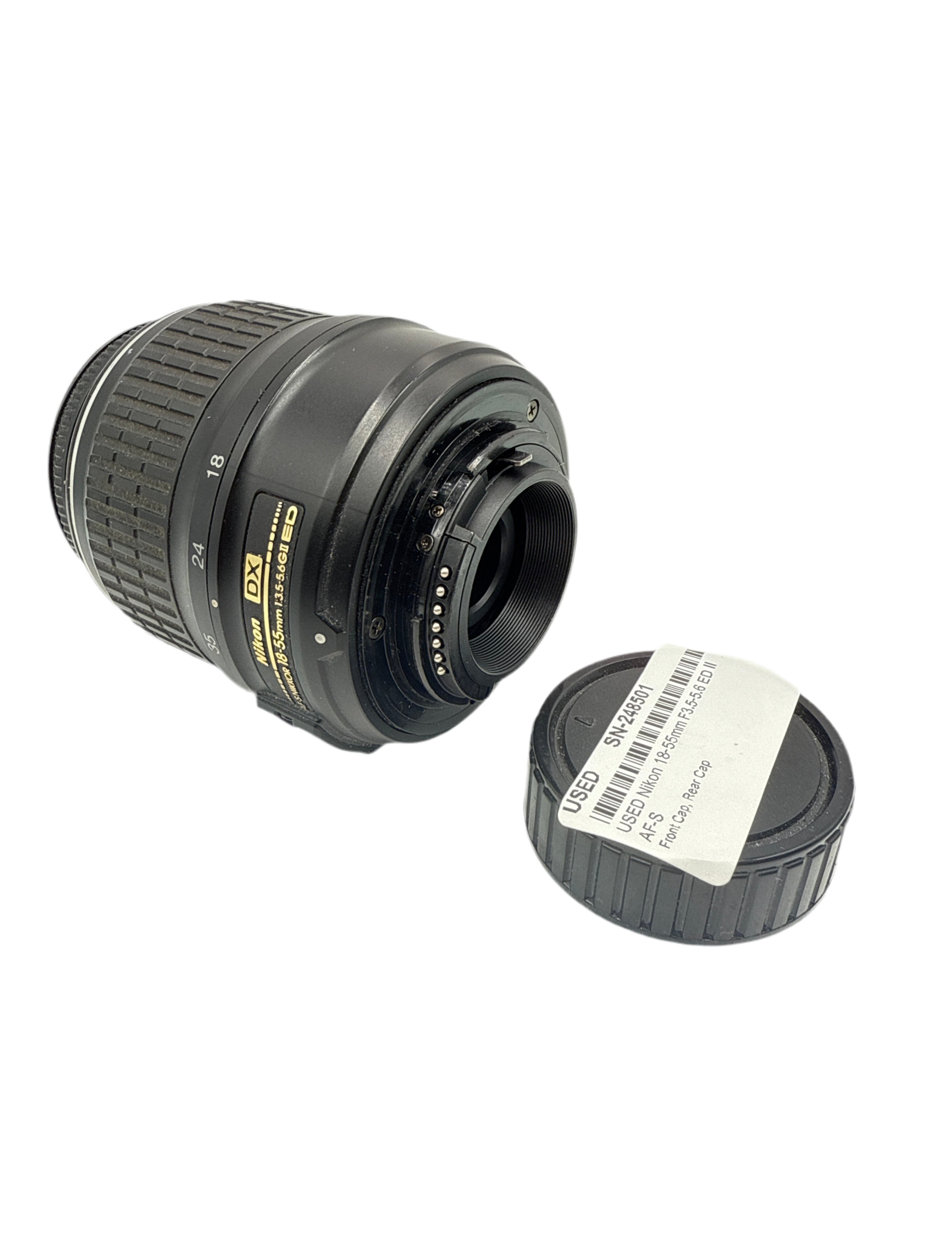 USED Nikon 18-55mm F3.5-5.6 ED II AF-S