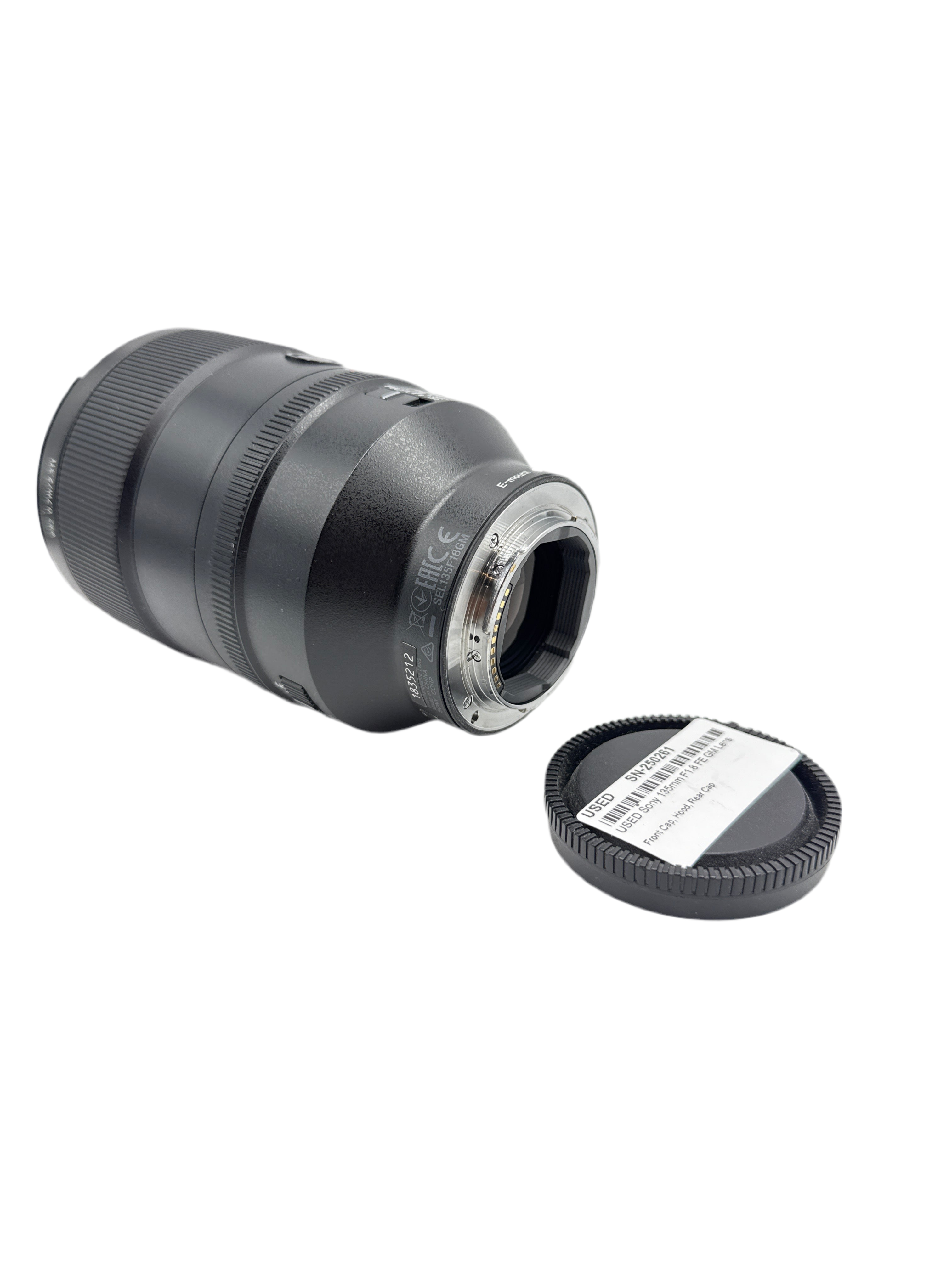USED Sony 135mm F1.8 FE GM Lens