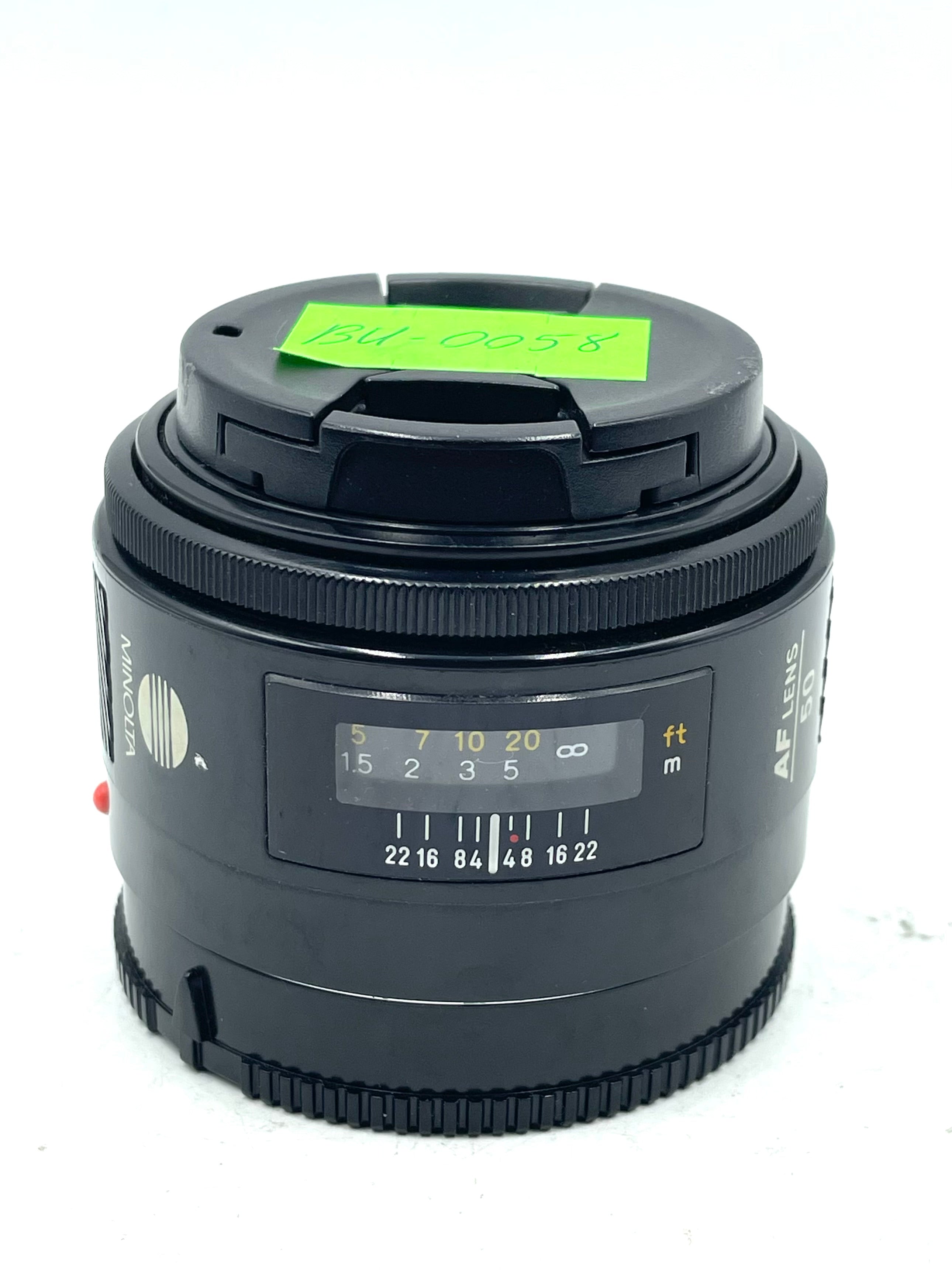 Minolta AF Maxxum 50mm f/1.7 - AS-IS (READ) (0058)