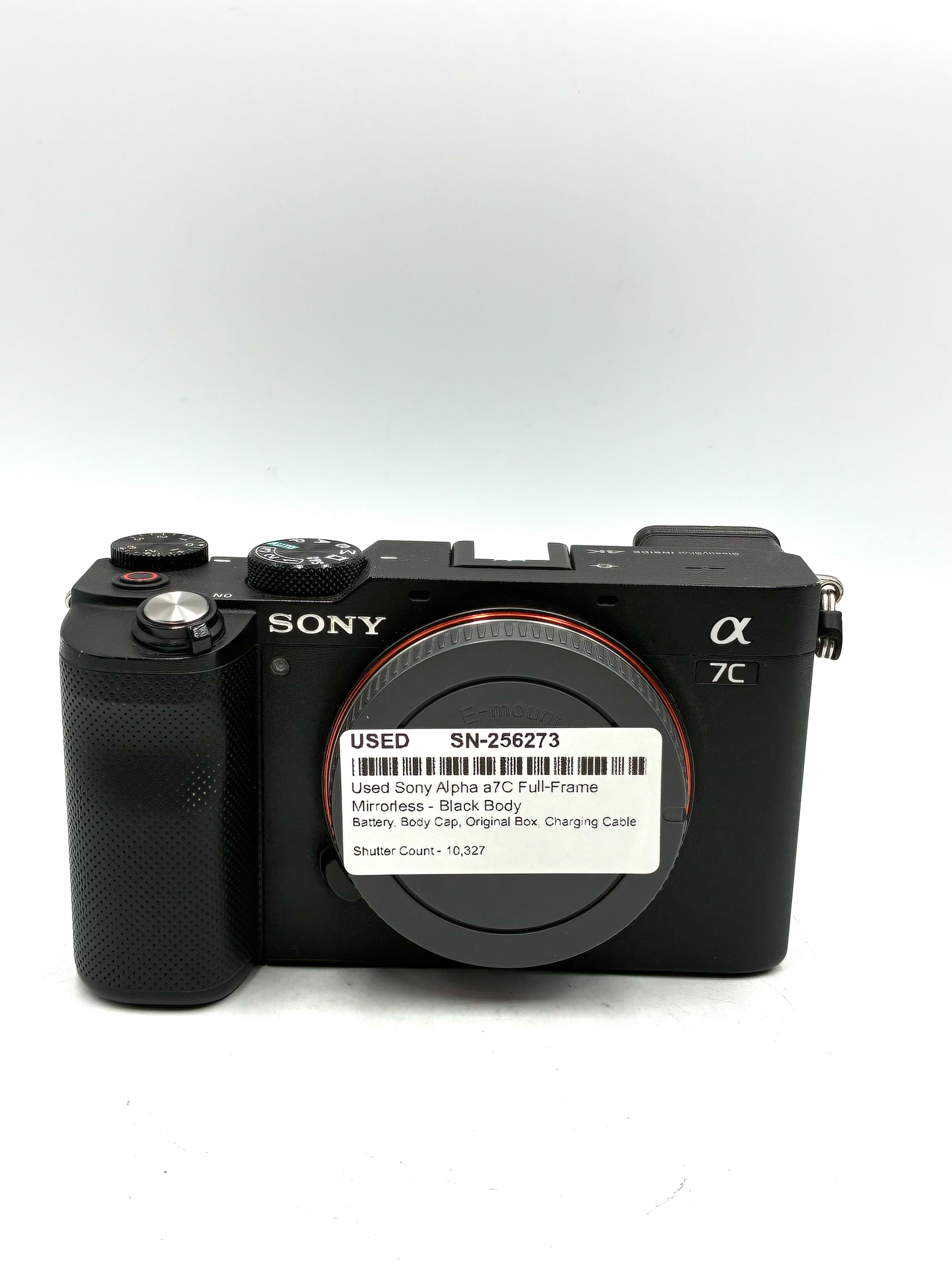 Used Sony Alpha a7C Full-Frame Mirrorless - Black Body