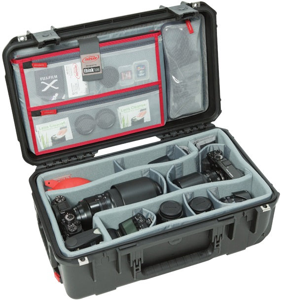 SKB iSeries 2011-7 Case with Think Tank- Designed Photo Dividers & Lid Organizer (Black)