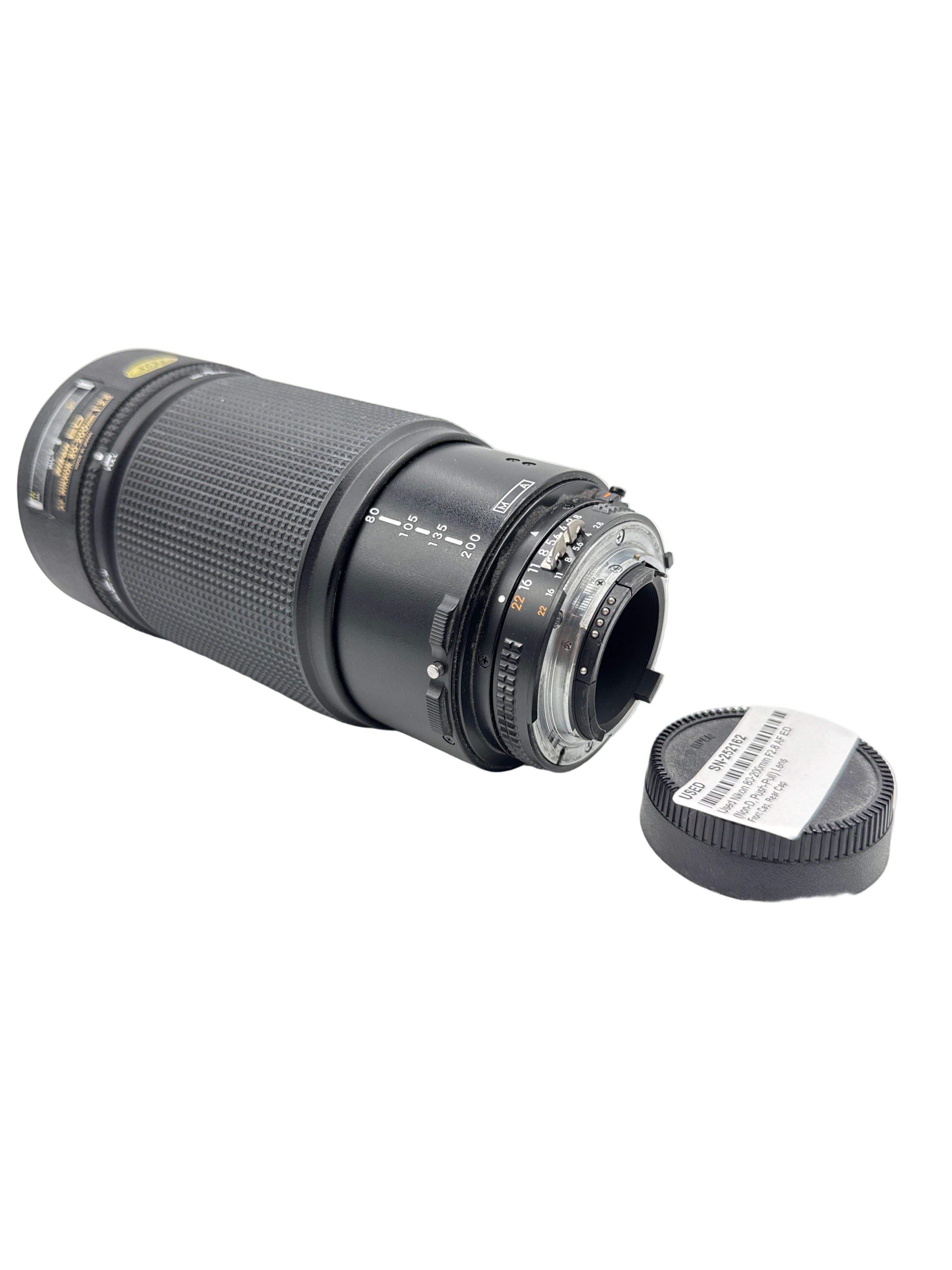 Used Nikon 80-200mm F2.8 AF ED (Non-D, Push-Pull) Lens