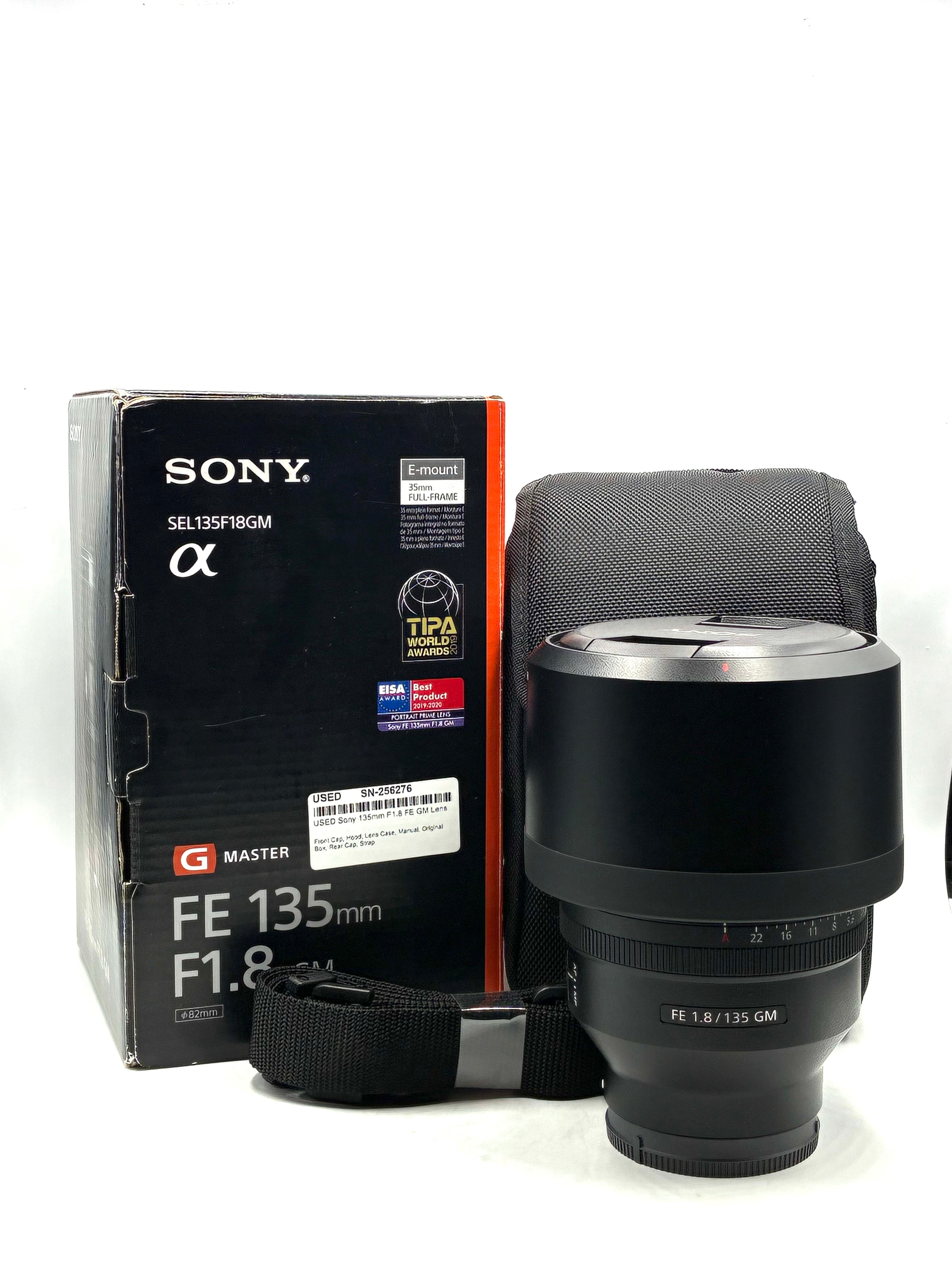 USED Sony 135mm F1.8 FE GM Lens