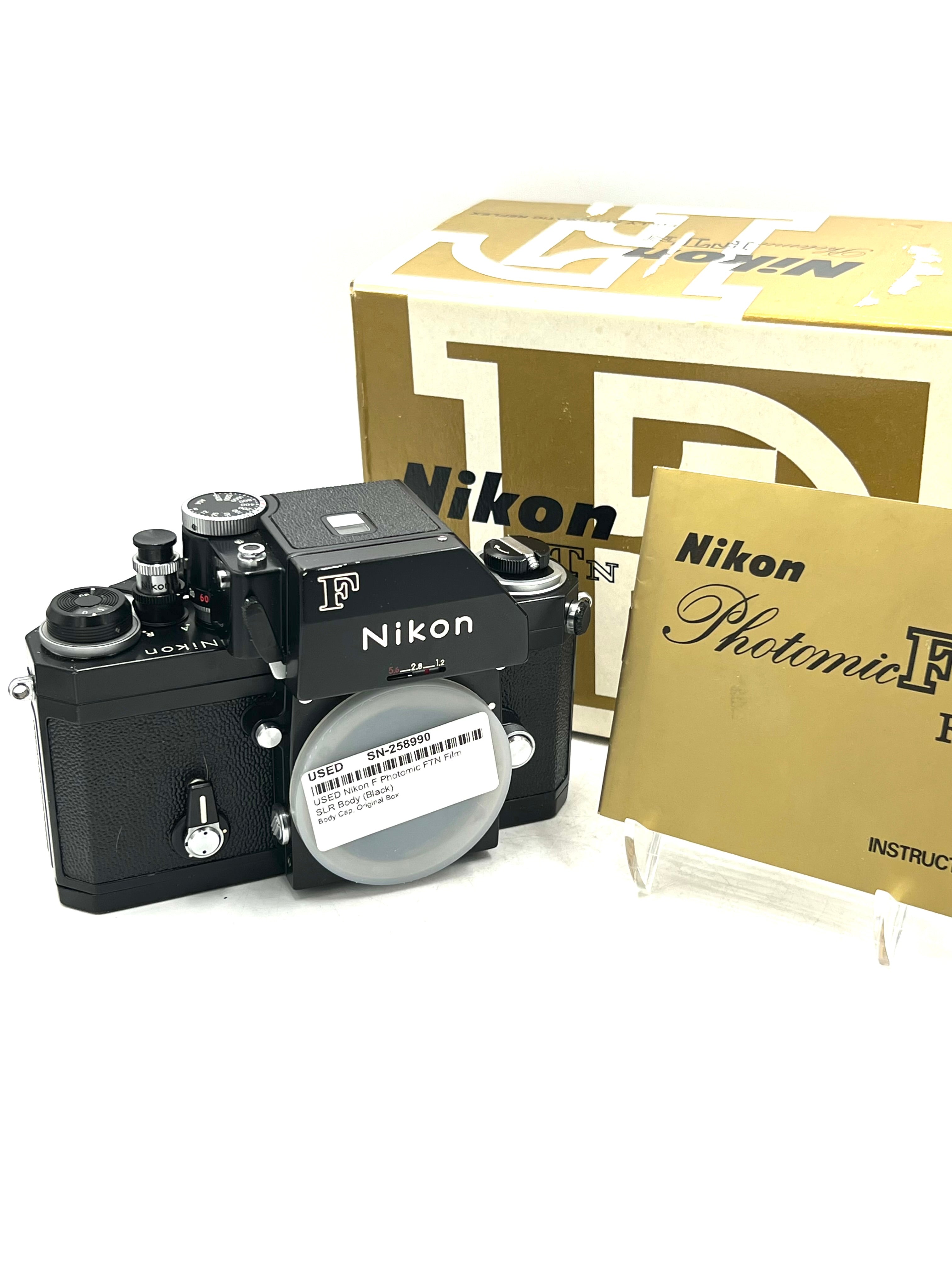 USED Nikon F Photomic FTN Film SLR Body (Black)
