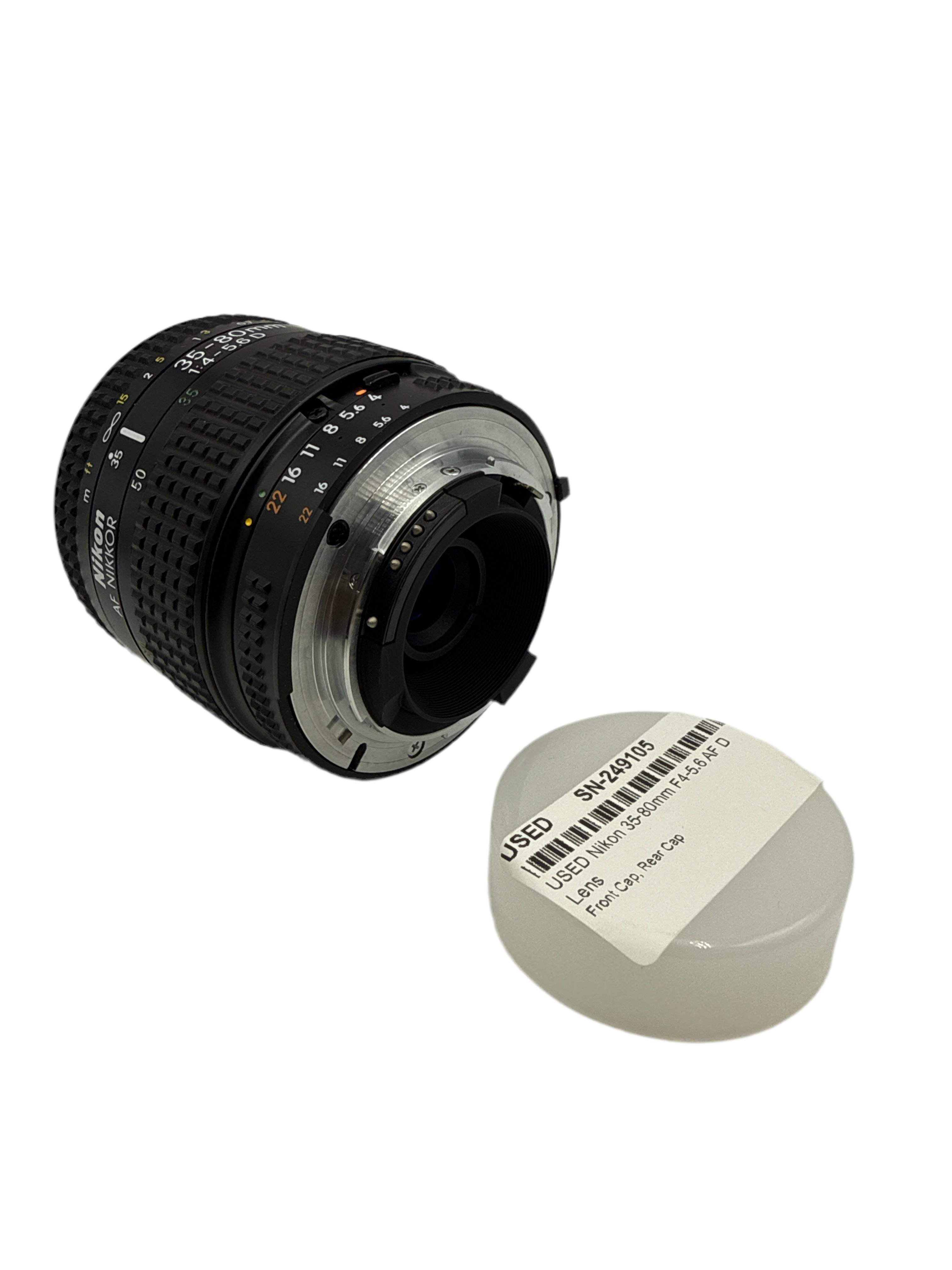 USED Nikon 35-80mm F4-5.6 AF D Lens