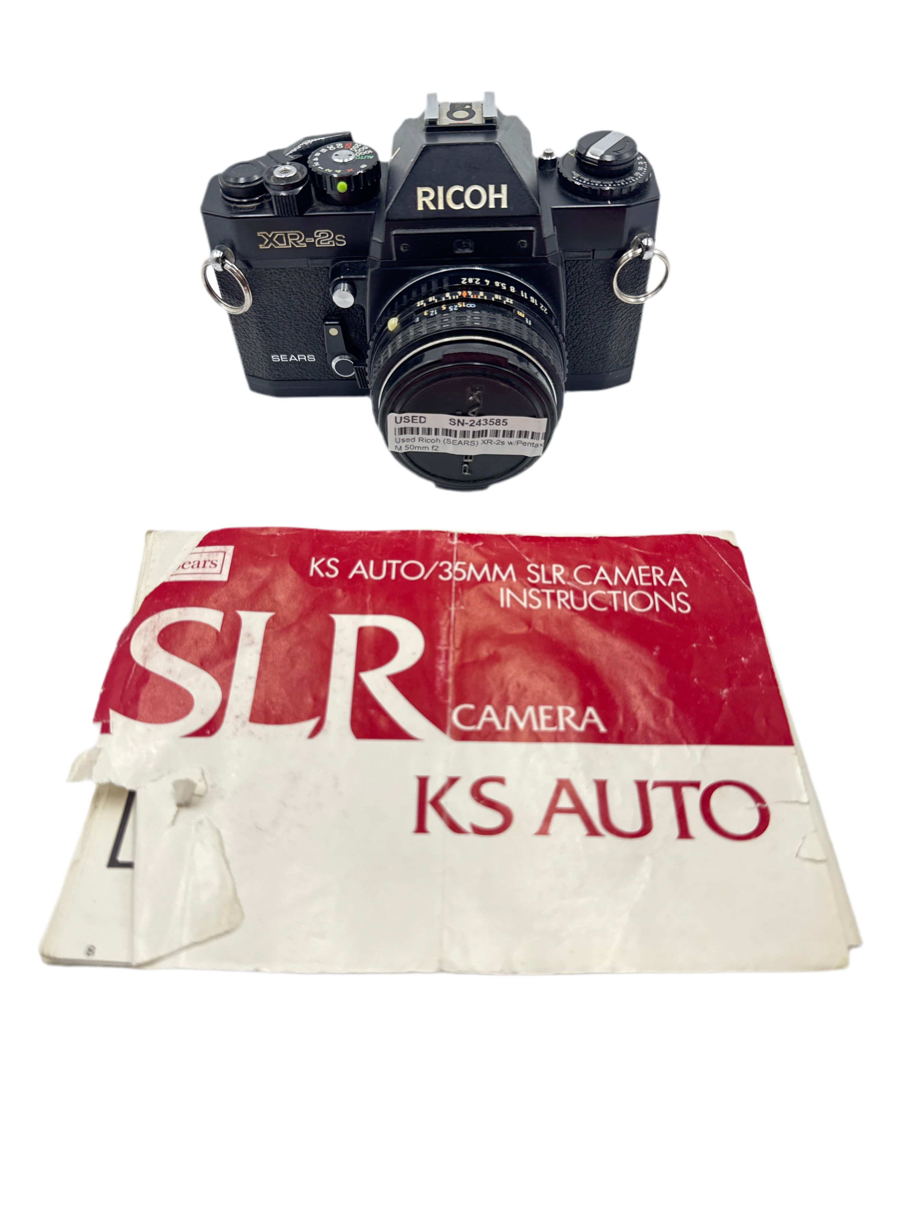 RICOH 50mmF2カメラ