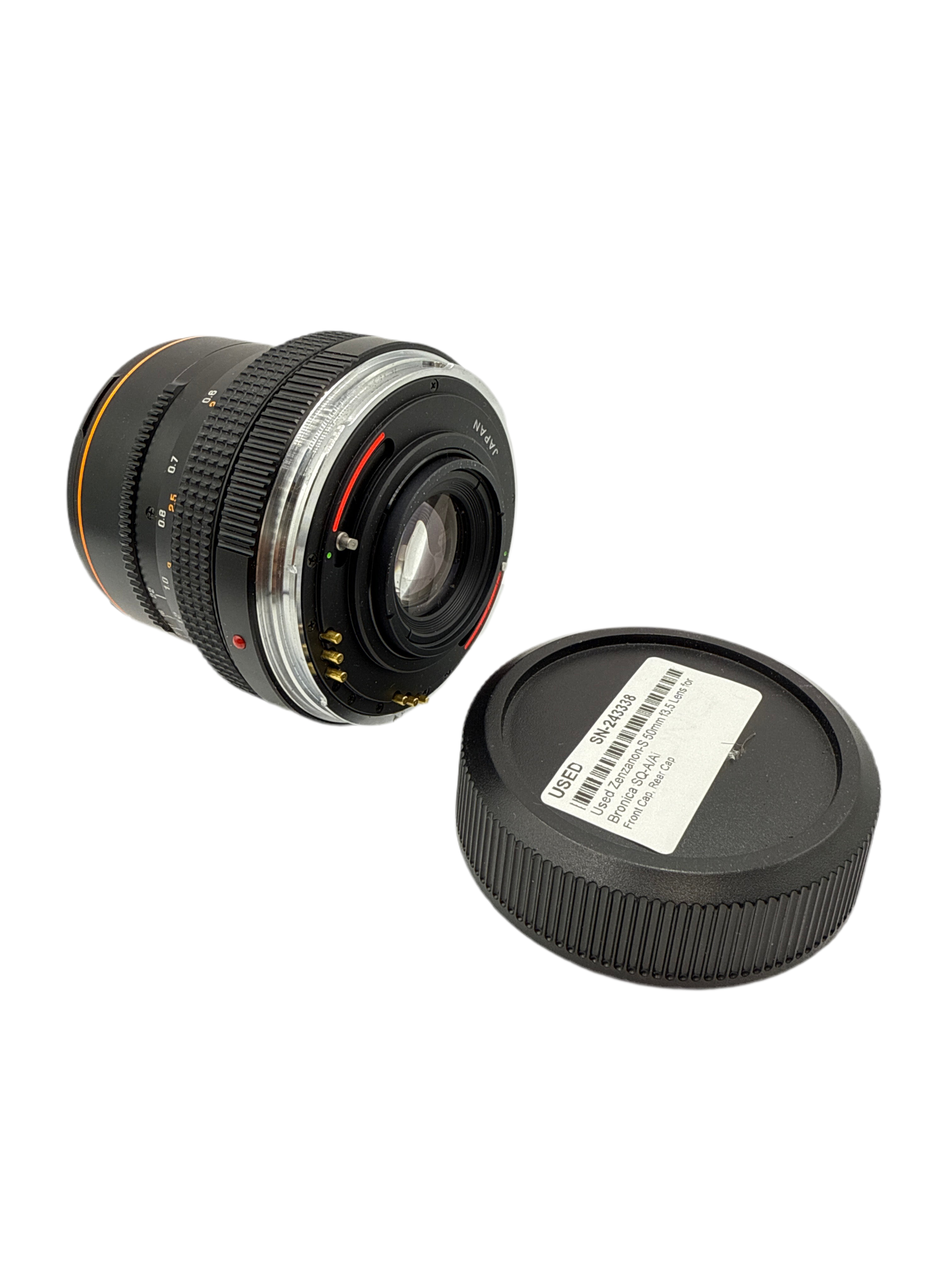 Used Zenzanon-S 50mm f3.5 Lens for Bronica SQ-A/Ai