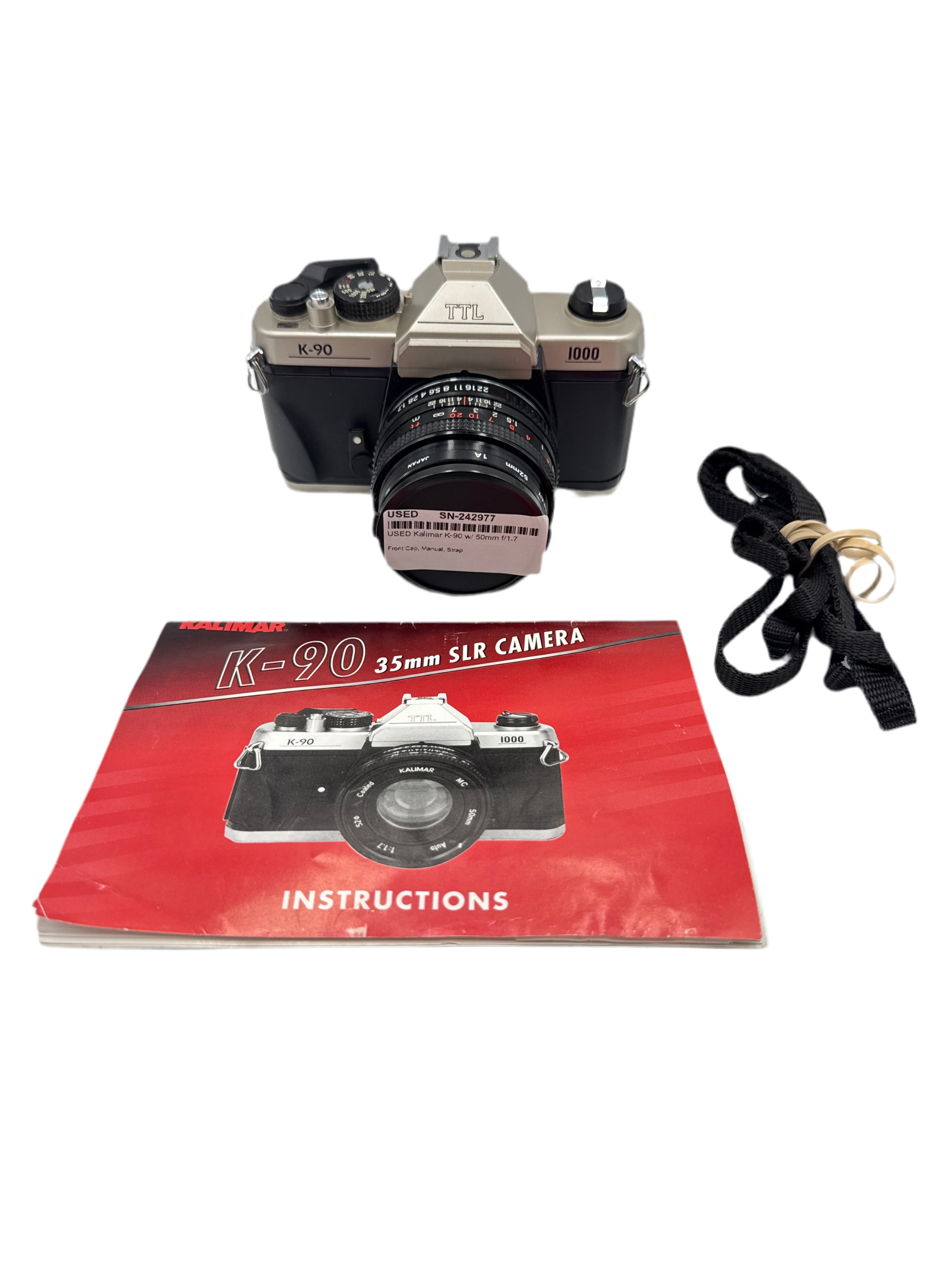 USED Kalimar K-90 w/ 50mm f/1.7