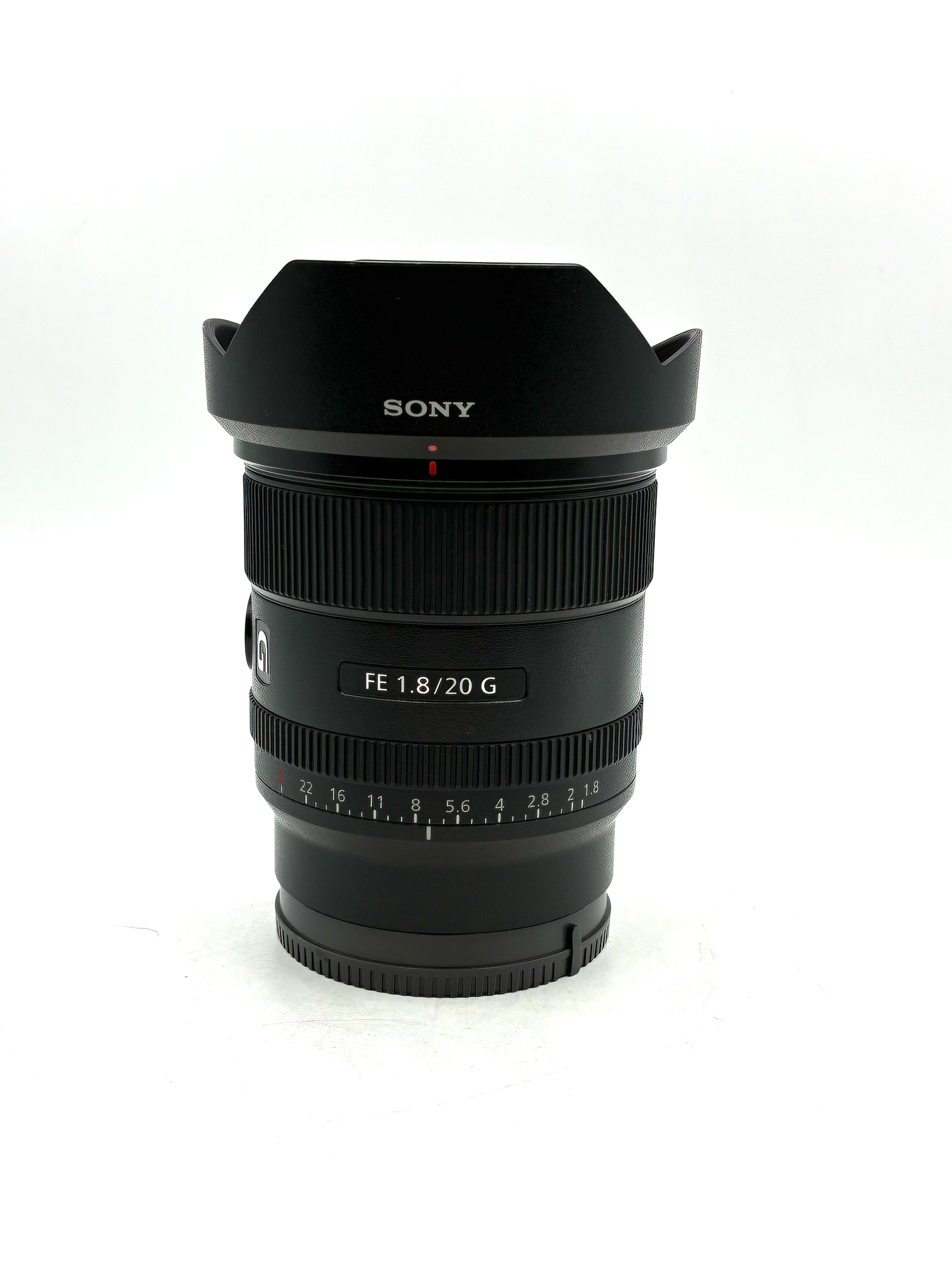Used Sony FE 20mm f/1.8 G Lens