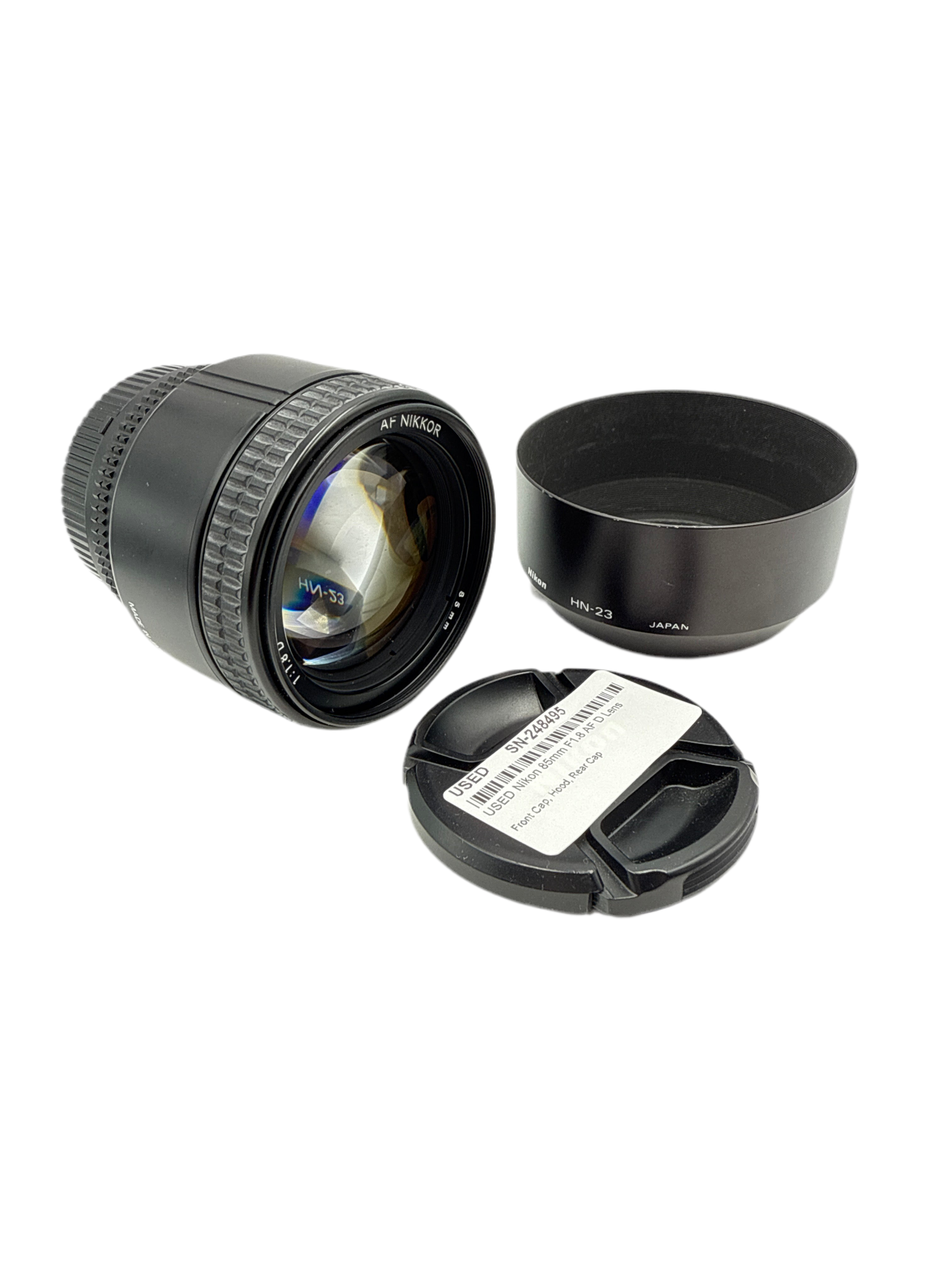 USED Nikon 85mm F1.8 AF D Lens