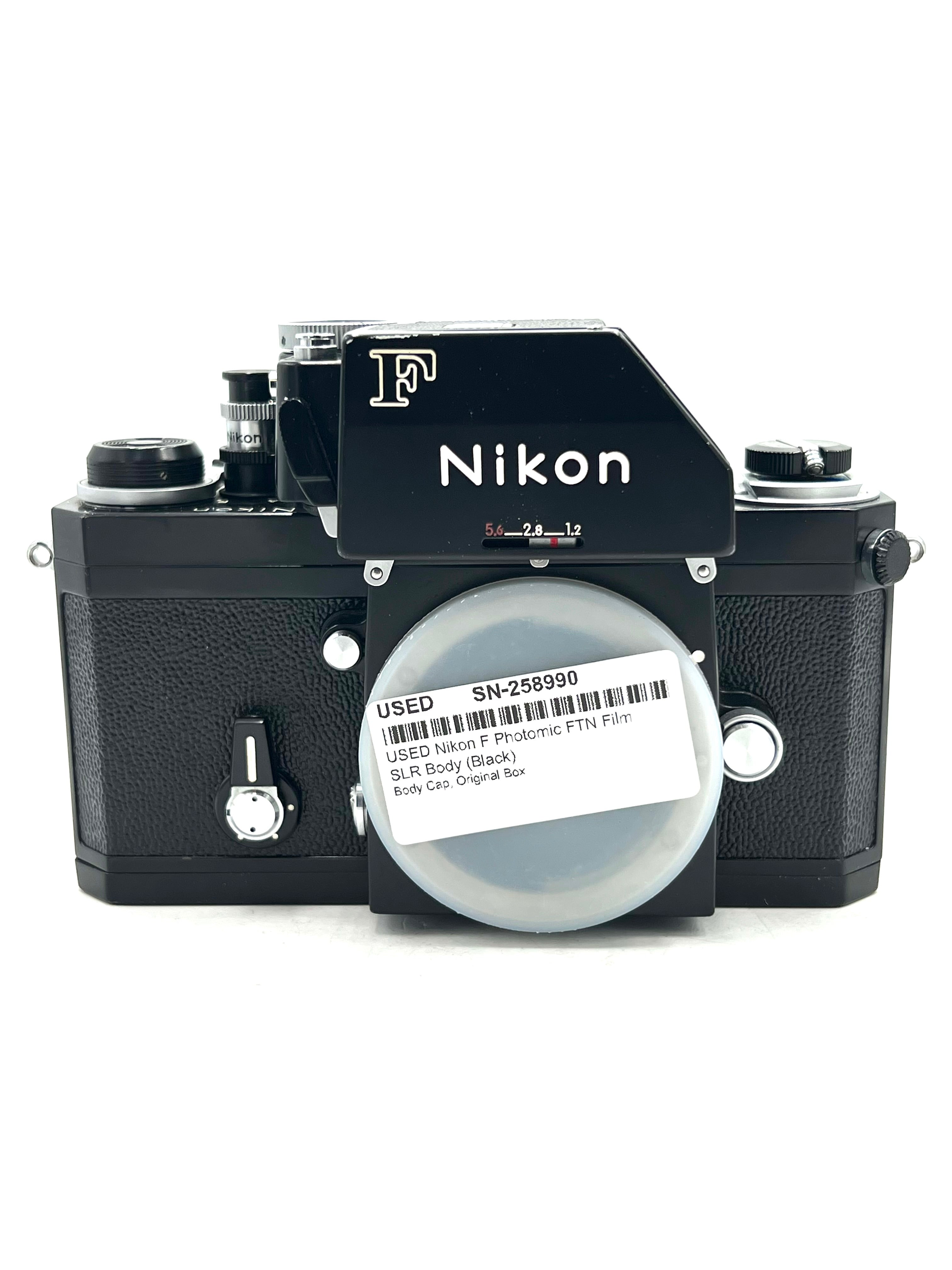USED Nikon F Photomic FTN Film SLR Body (Black)