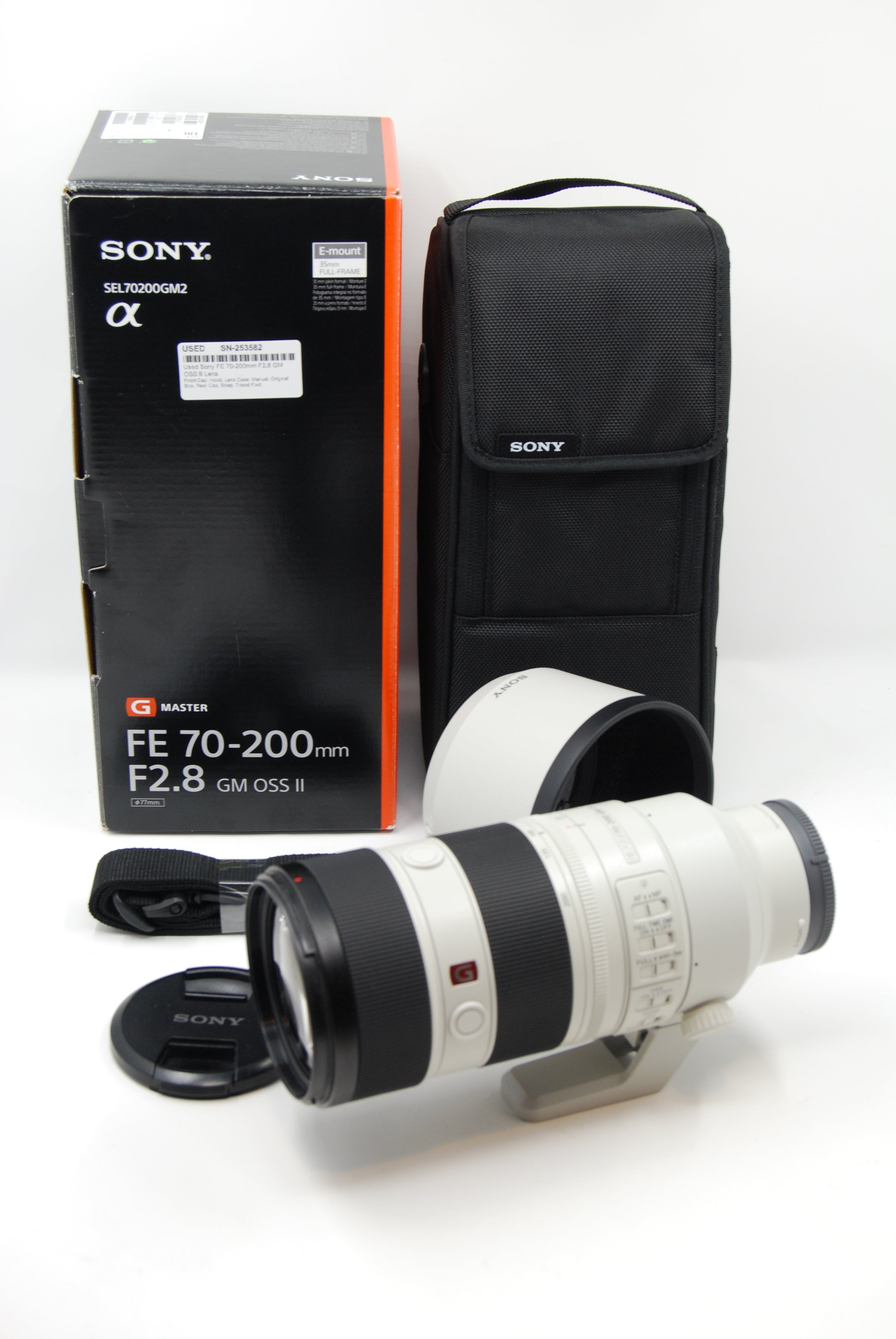 Used Sony FE 70-200mm F2.8 GM OSS II Lens