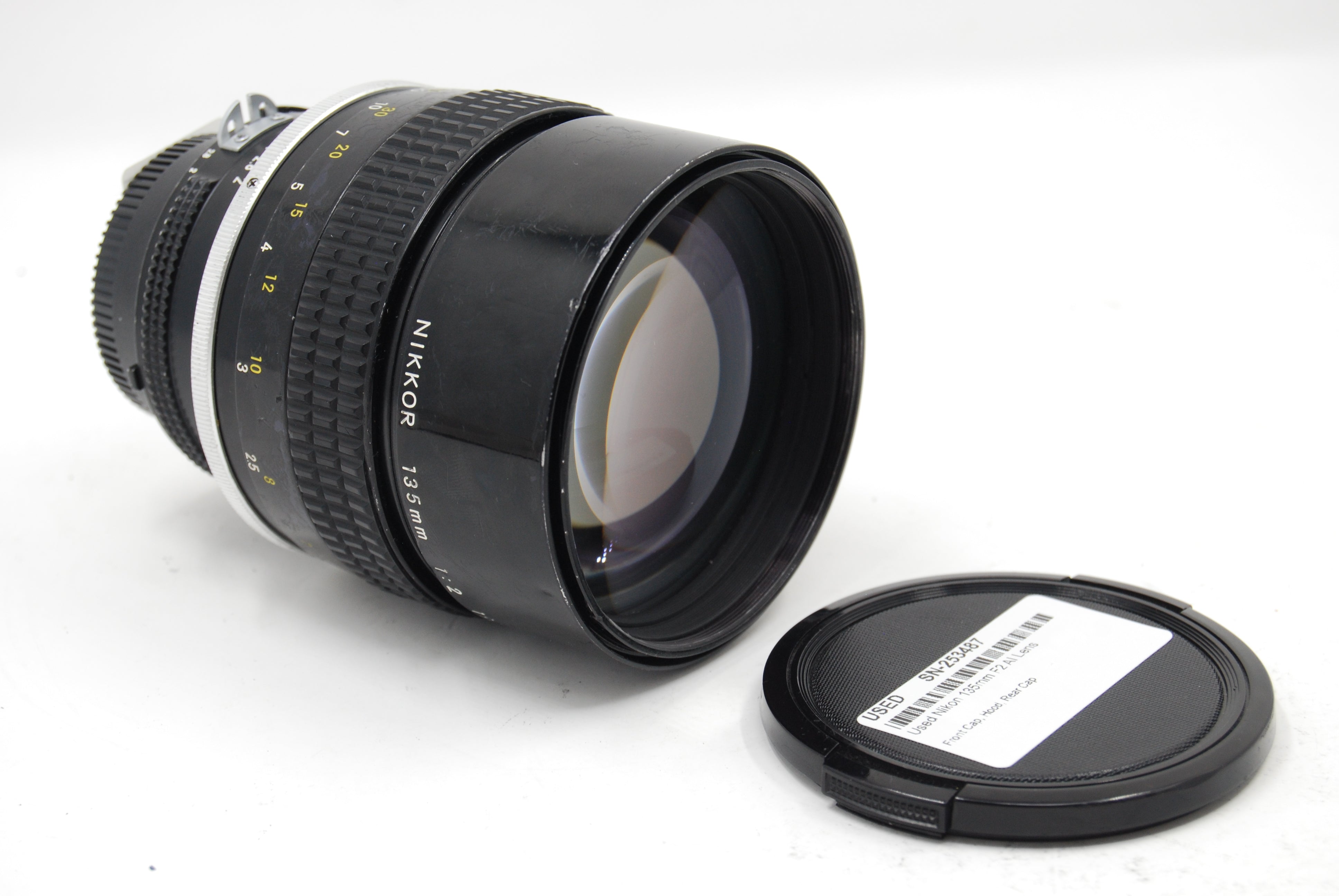 Used Nikon 135mm F2 AI Lens