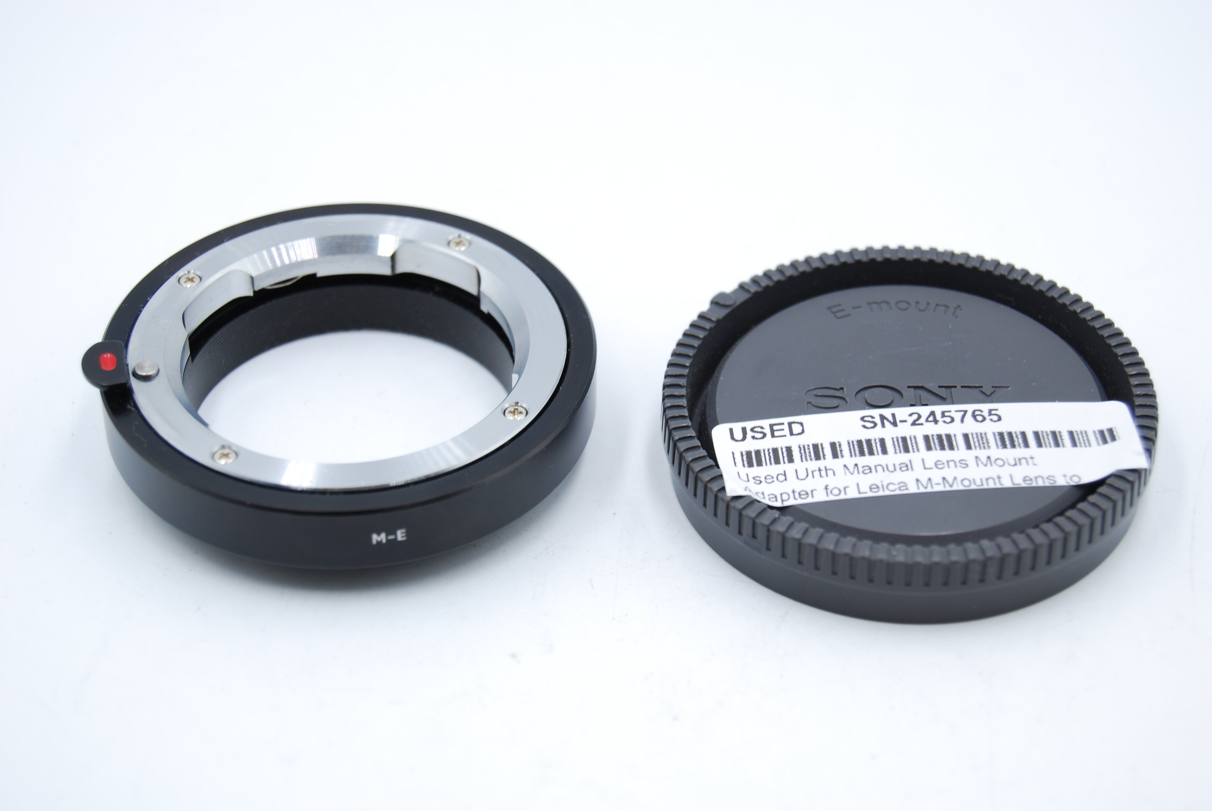 Used Urth Manual Lens Mount Adapter for Leica M-Mount Lens to Sony E-Mount