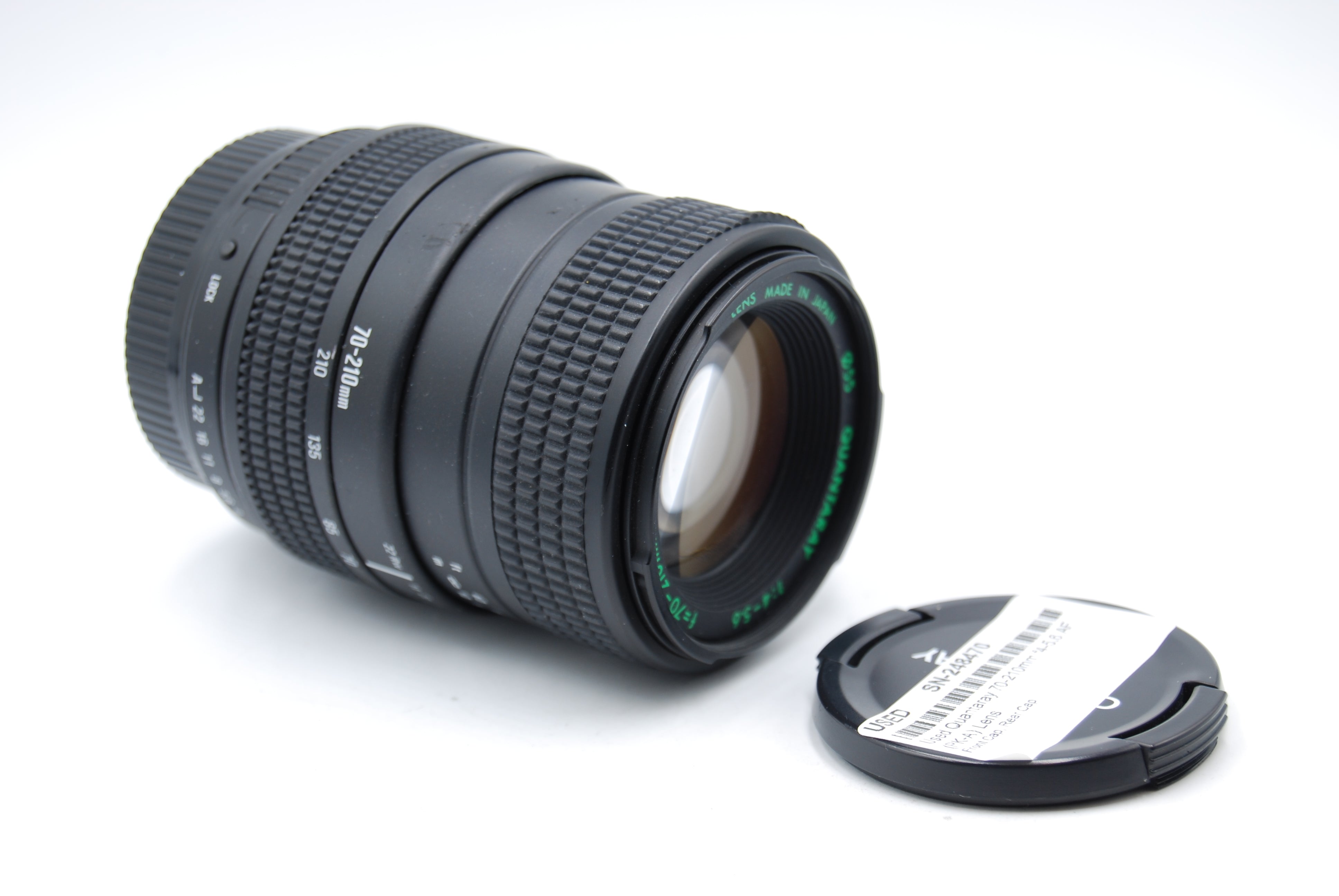 Used Quantaray 70-210mm f4-5.6 AF (PK-A) Lens