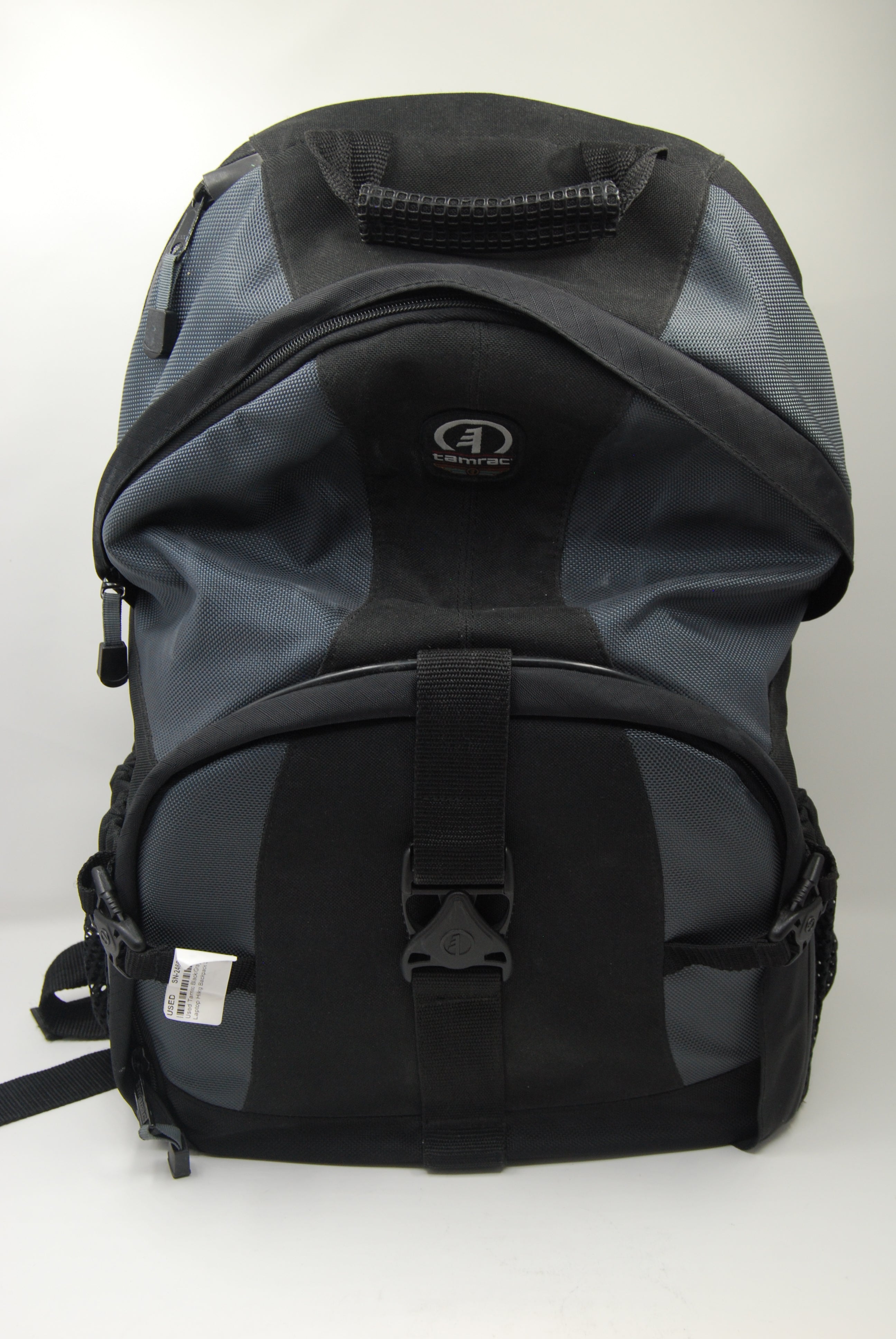 Used Tamrac Black/Gray Camera Laptop Hiking Backpack SAS Compartment