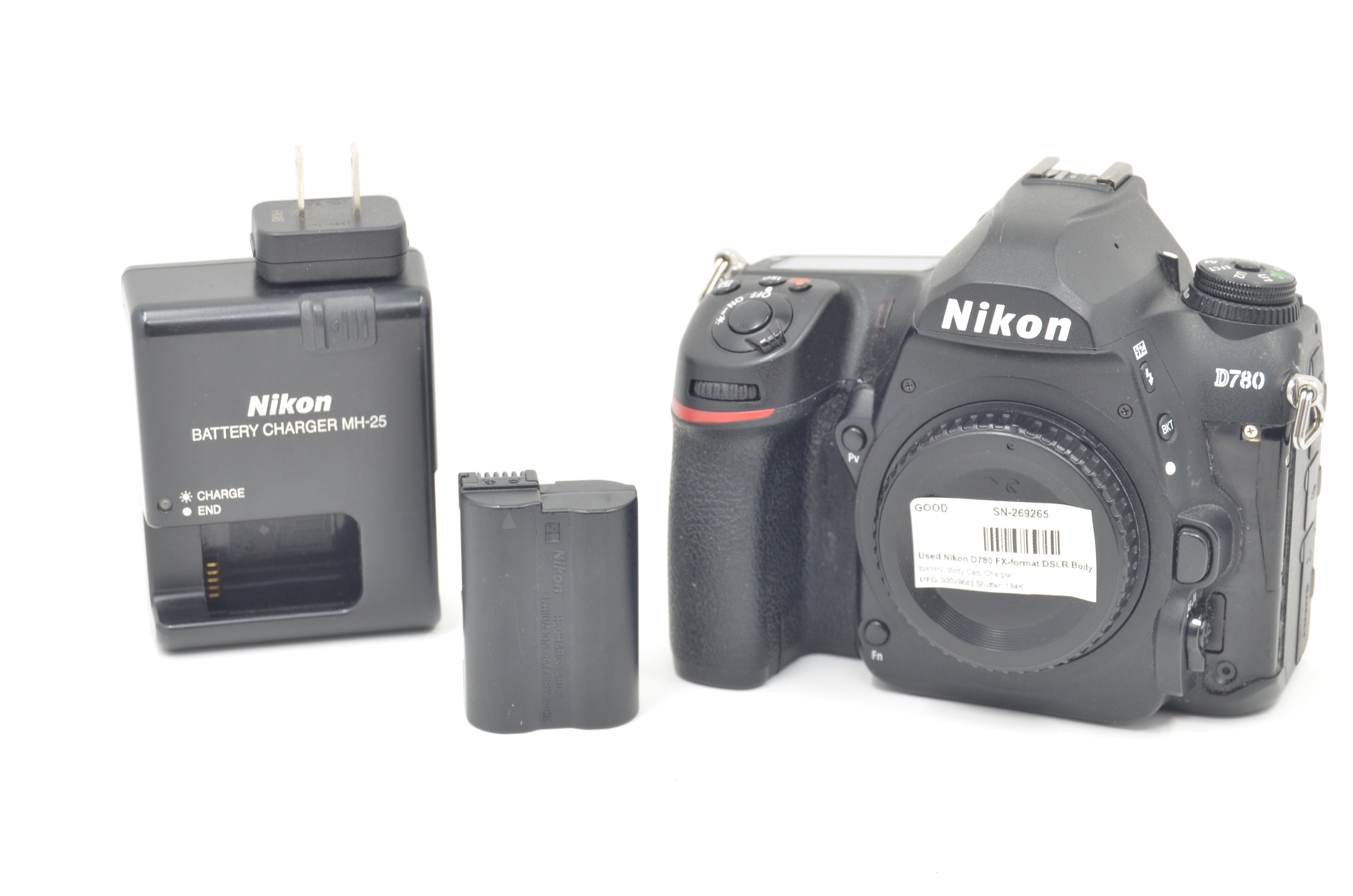Used Nikon D780 FX-format DSLR Body