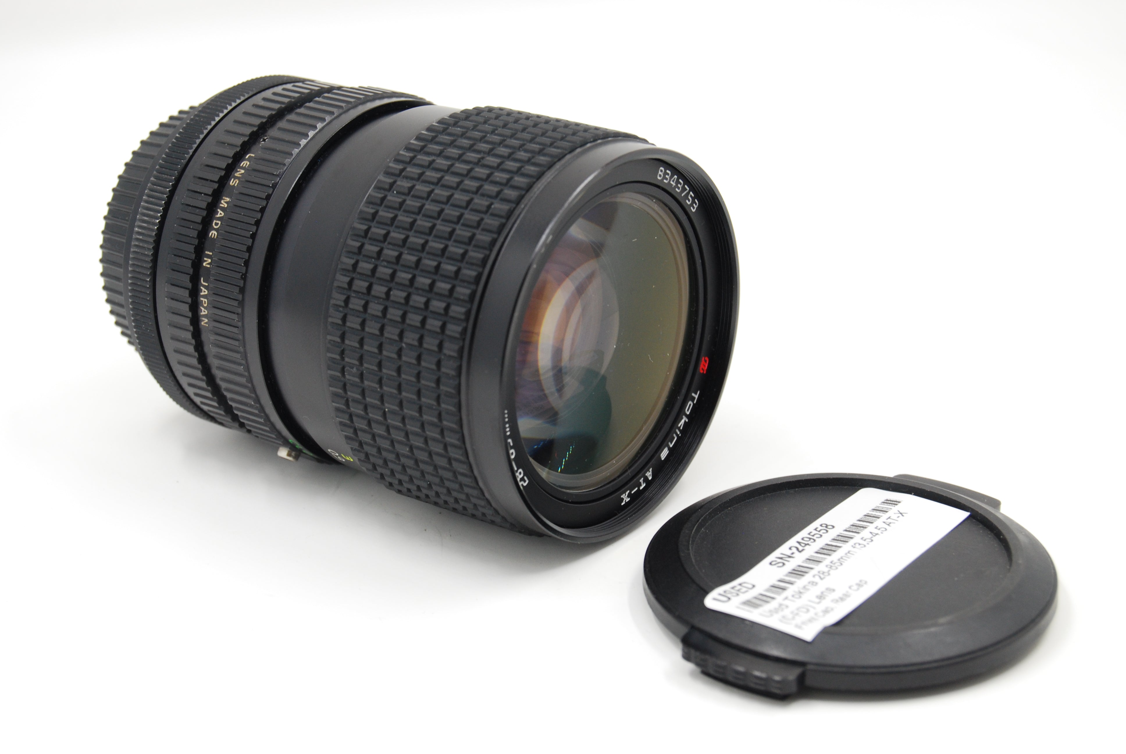 Used Tokina 28-85mm f3.5-4.5 AT-X (C-FD) Lens