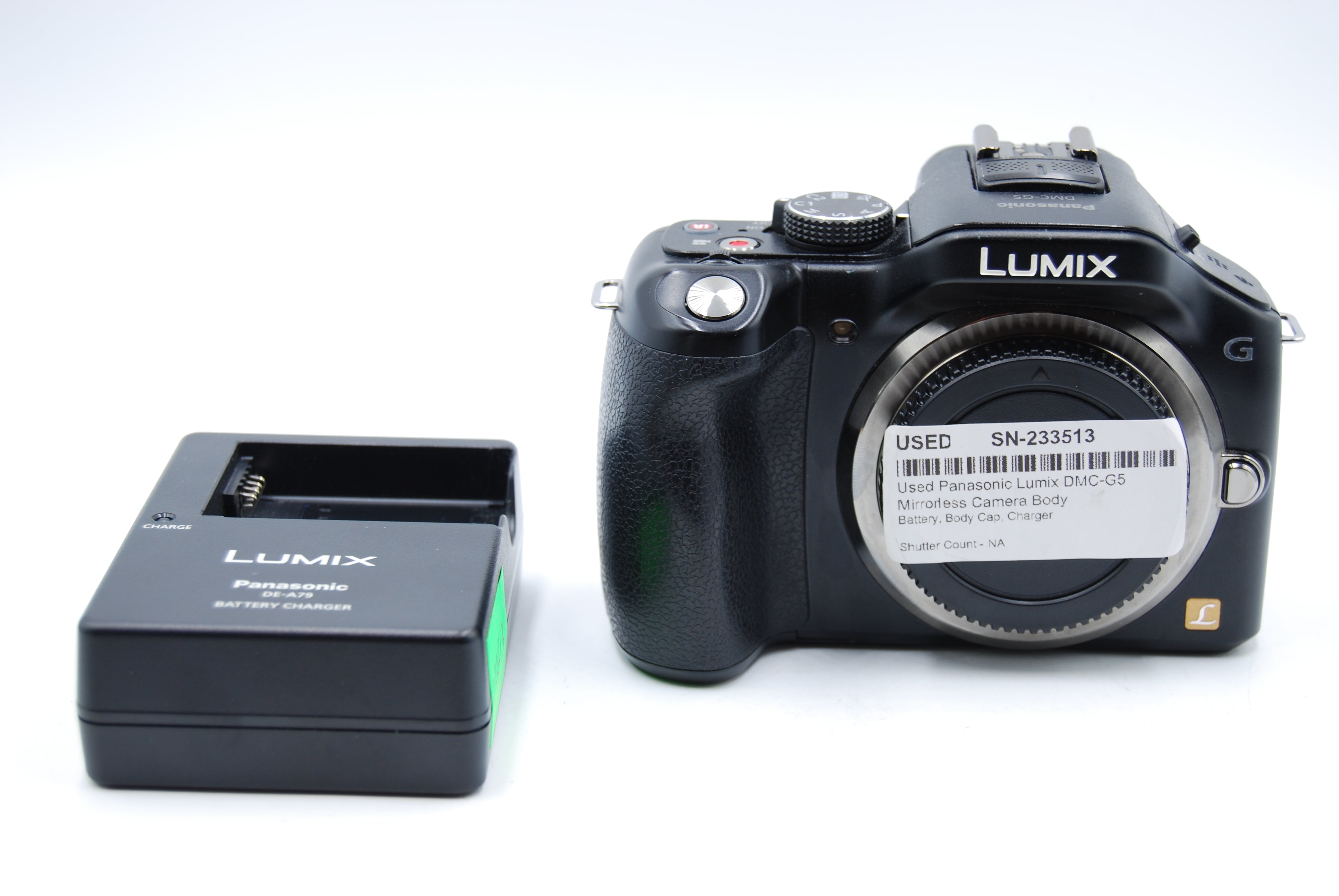 Used Panasonic Lumix DMC-G5 Mirrorless Camera Body