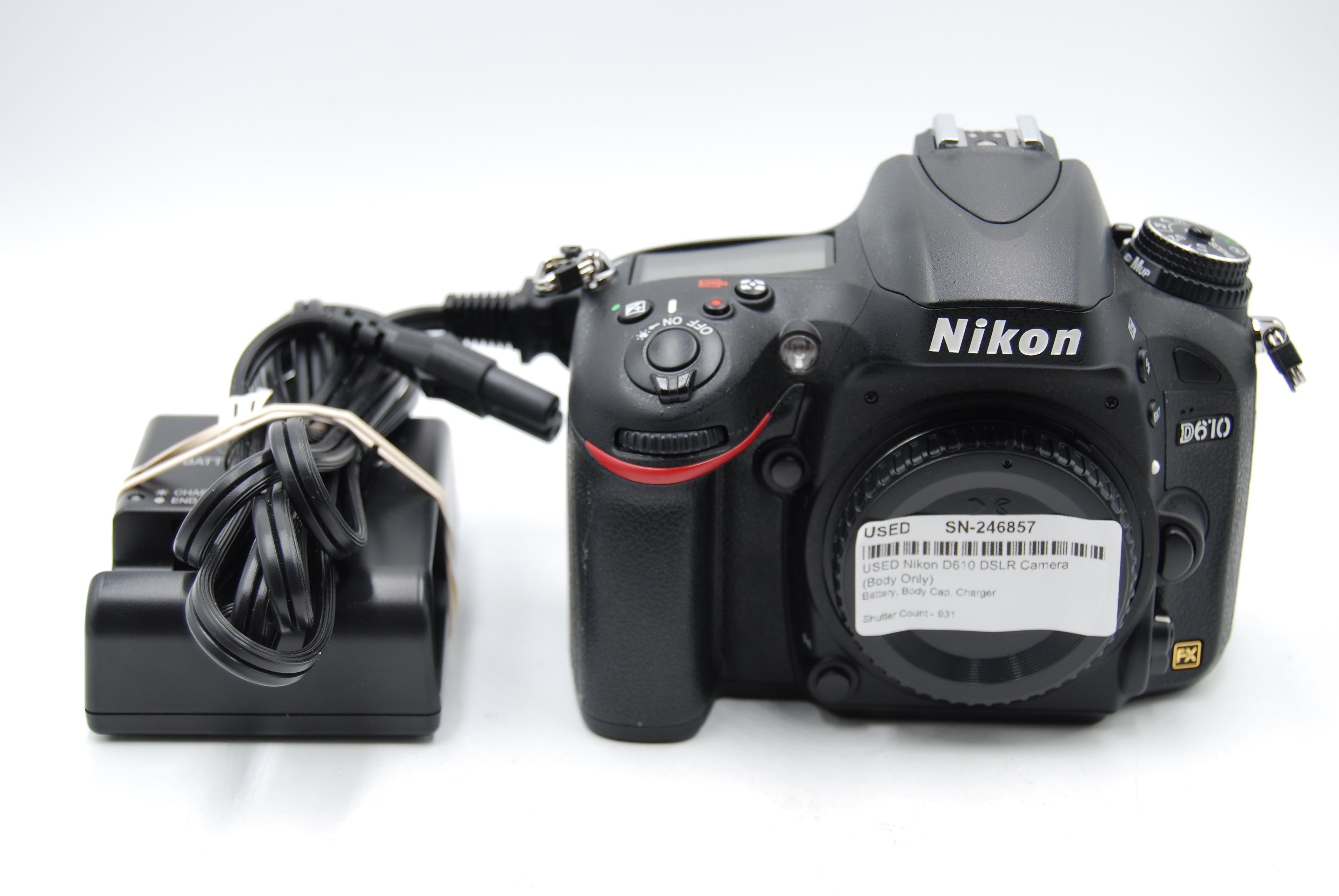 USED Nikon D610 DSLR Camera (Body Only)