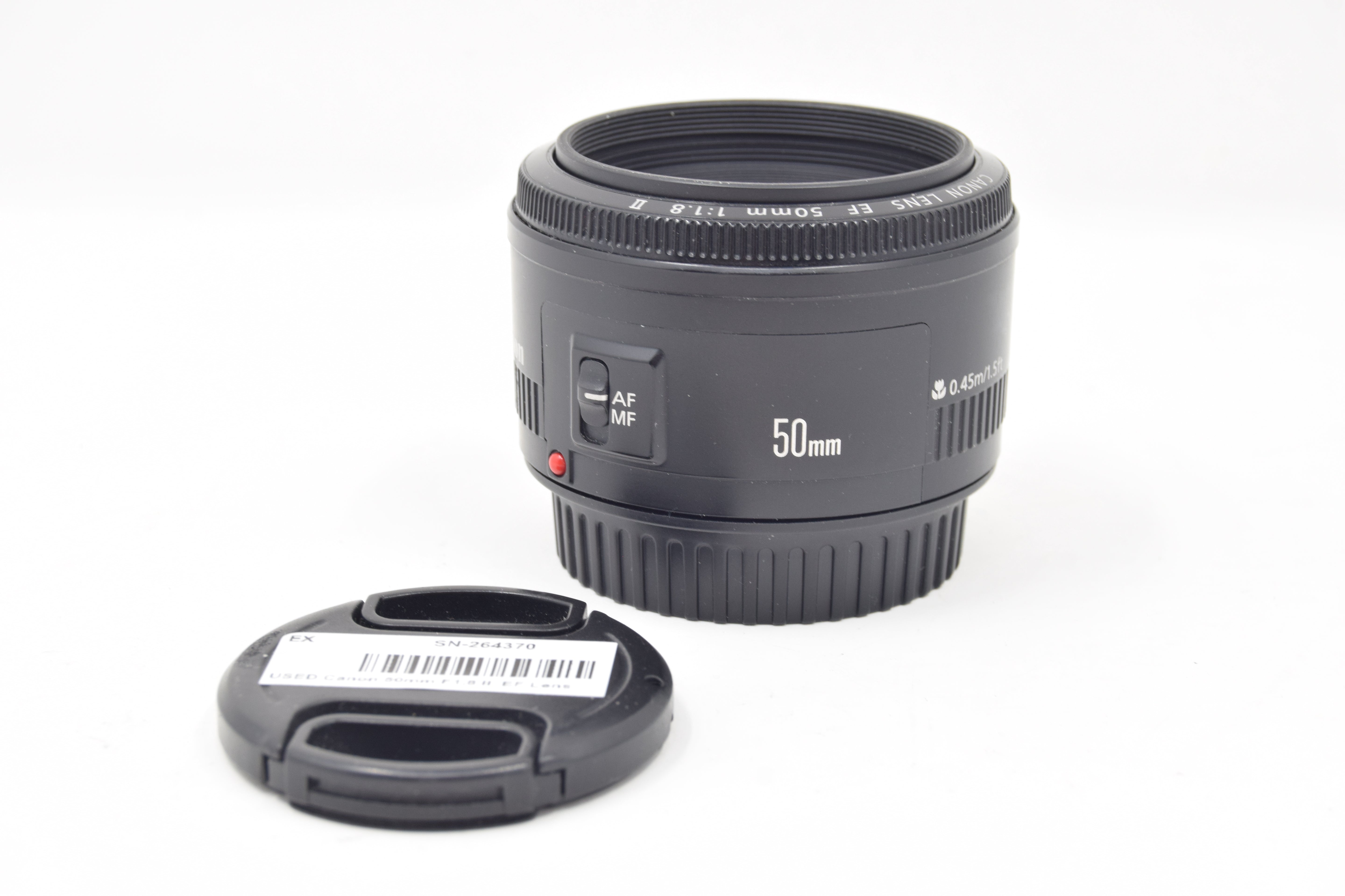USED Canon 50mm F1.8 II EF Lens