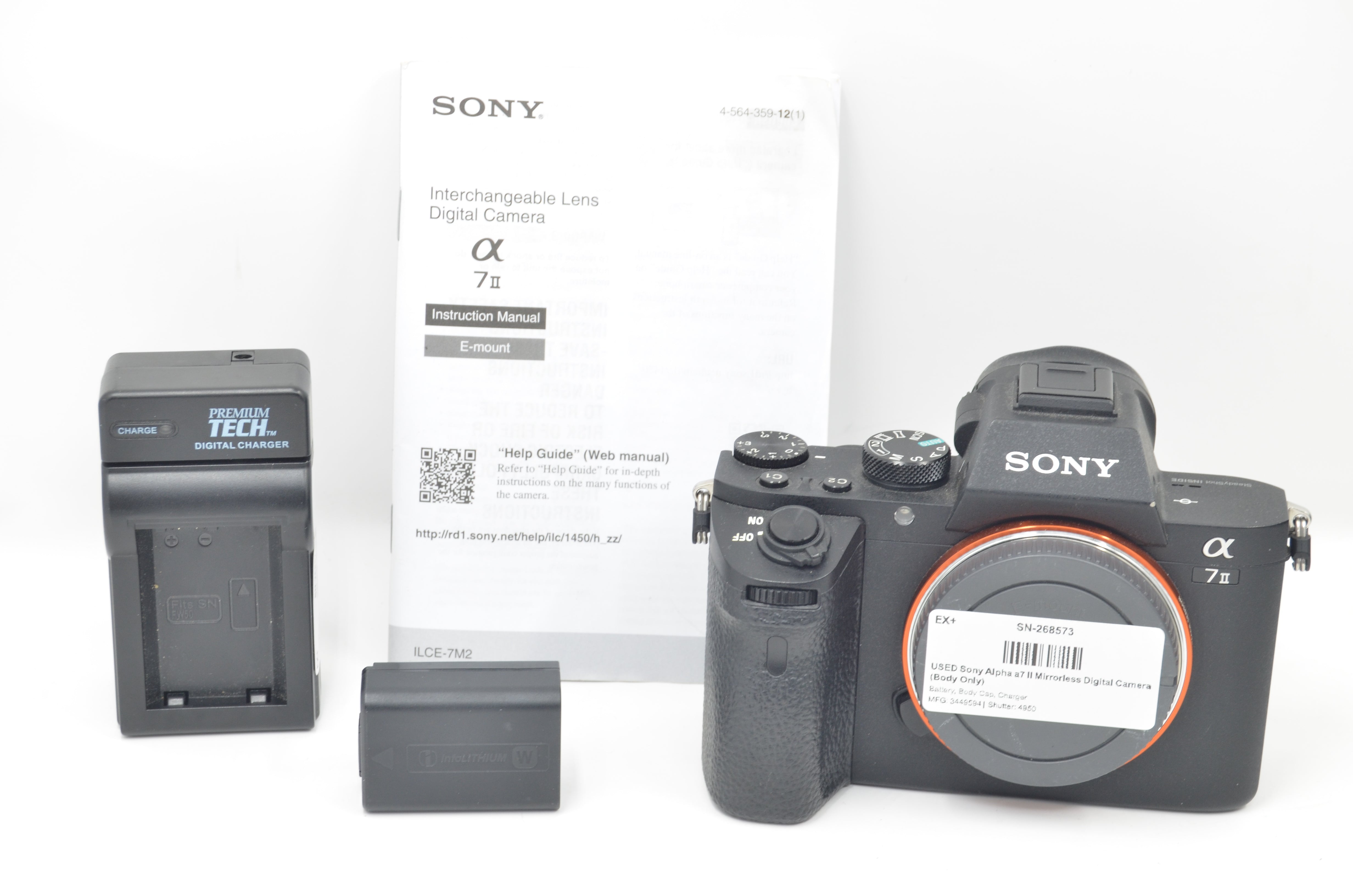 USED Sony Alpha a7 II Mirrorless Digital Camera (Body Only)