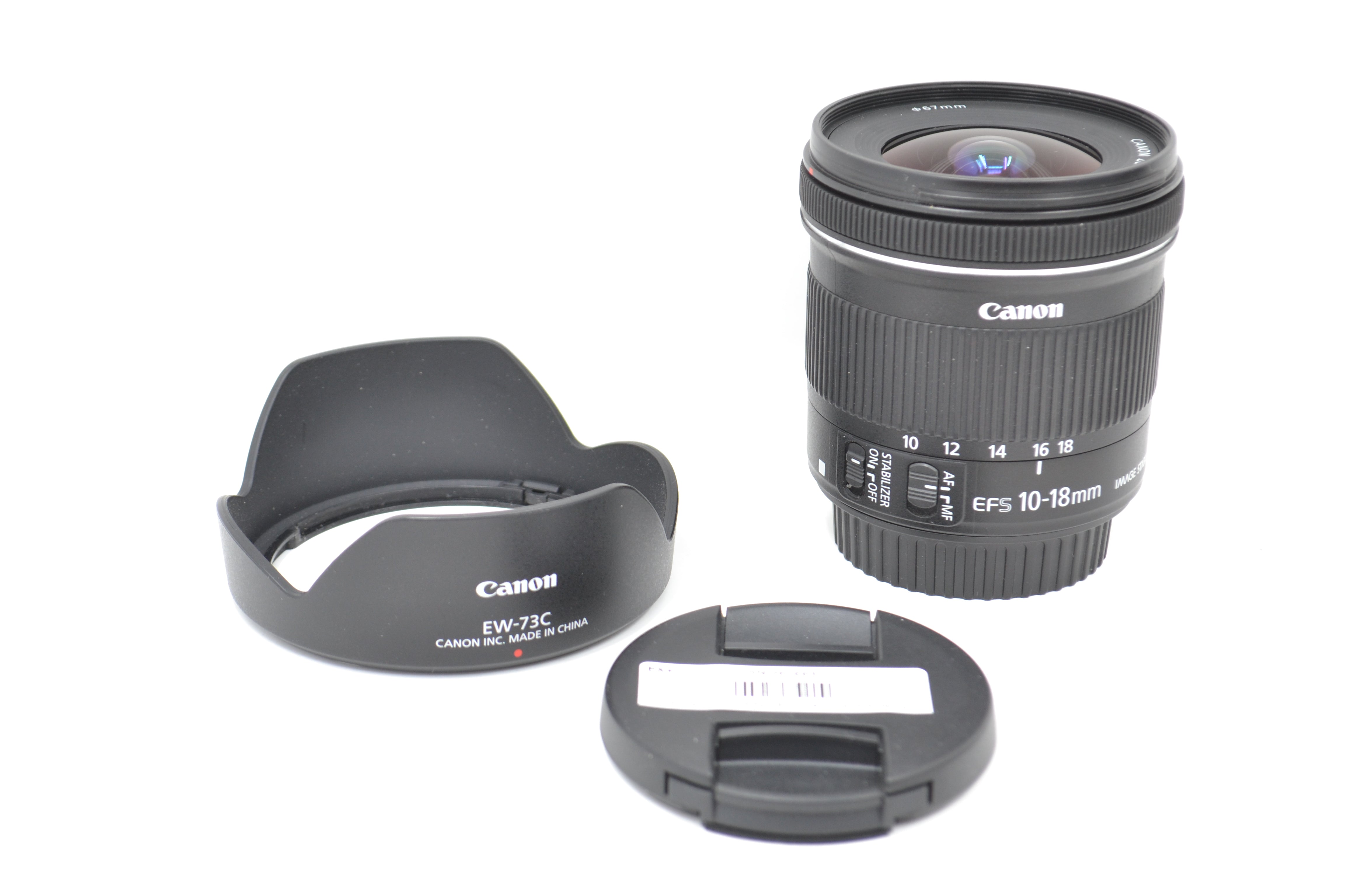 USED Canon EF-S 10-18mm f4.5-5.6 IS STM Lens