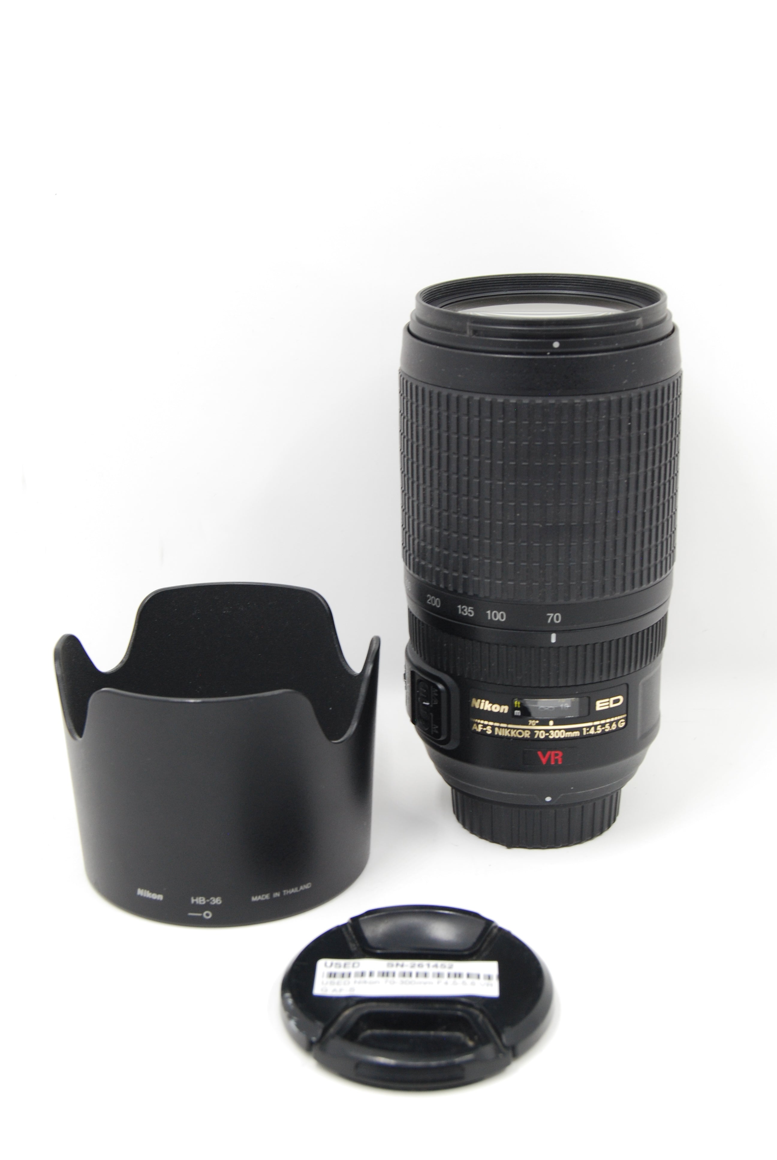 USED Nikon 70-300mm F4.5-5.6 VR G AF-S