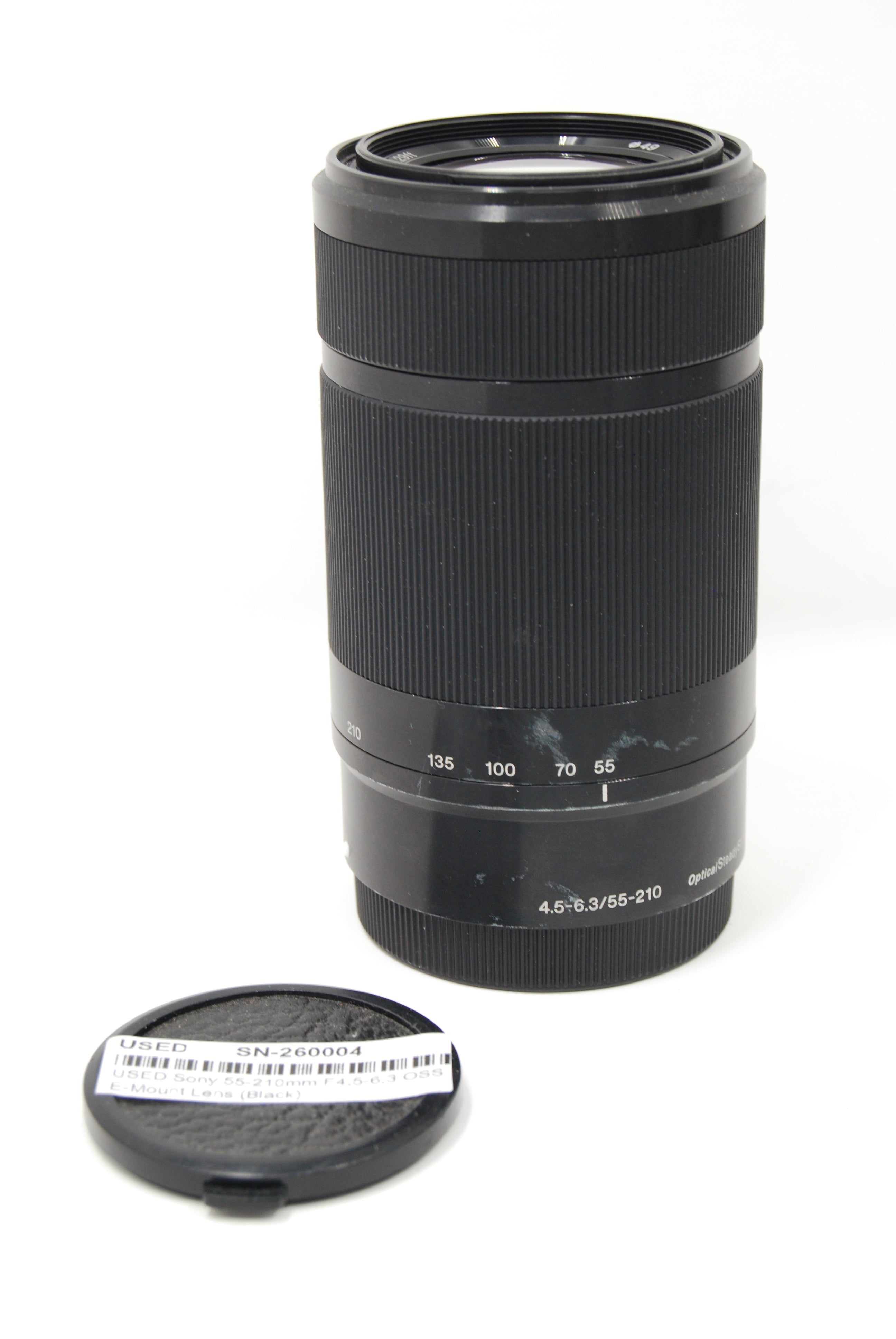 USED Sony 55-210mm F4.5-6.3 OSS E-Mount Lens (Black)