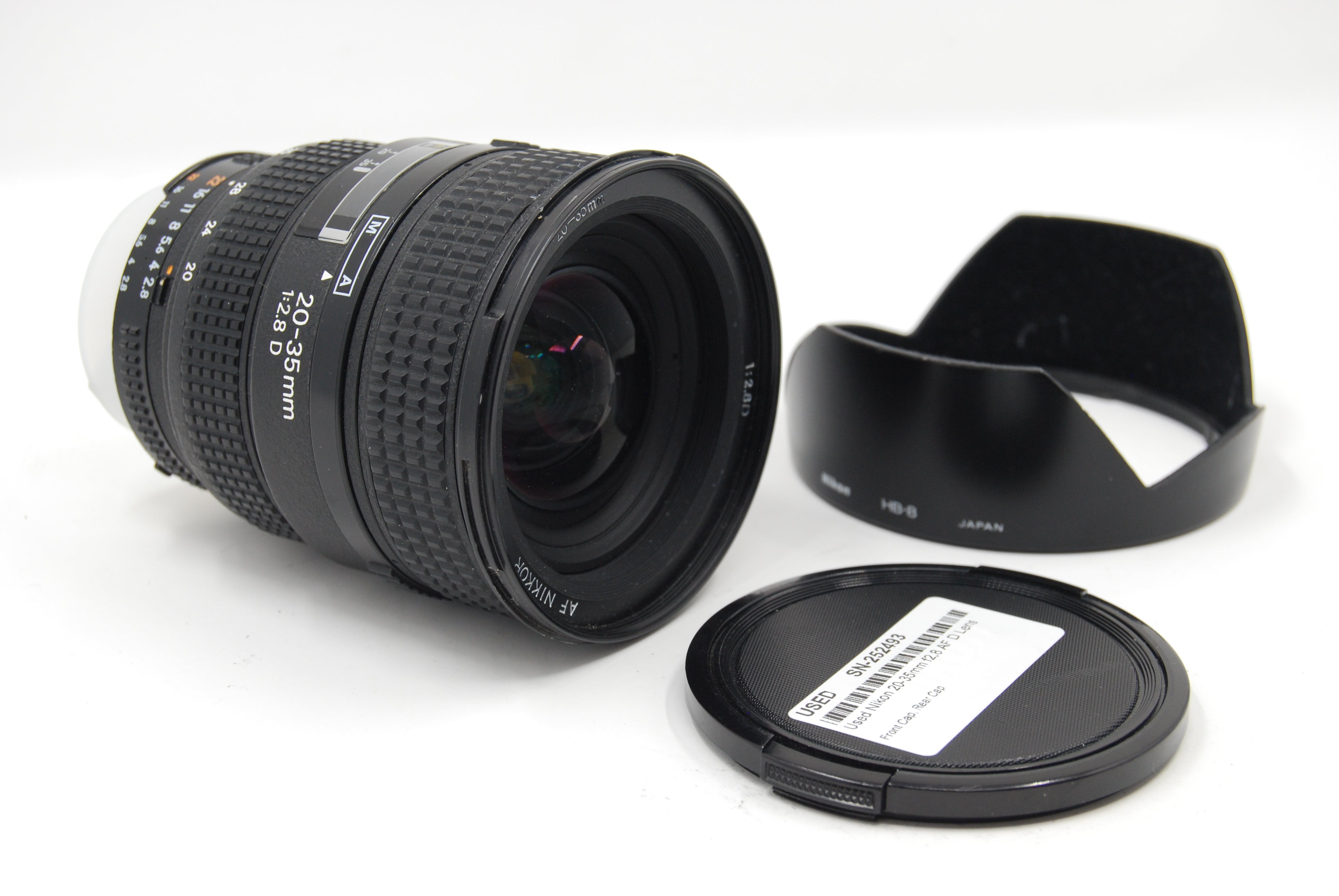 Used Nikon 20-35mm f2.8 AF D Lens