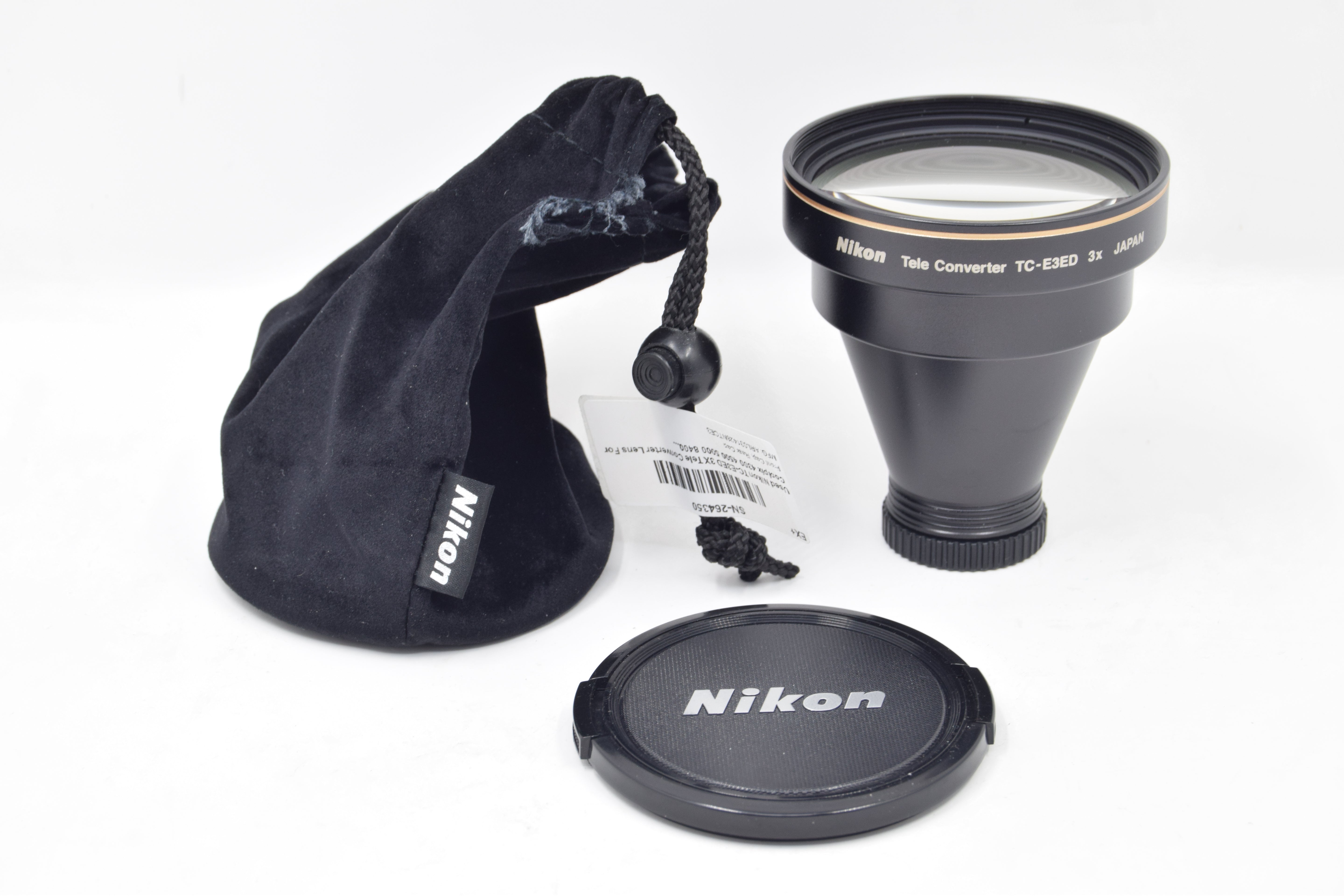 Used Nikon TC-E3ED 3X Tele Converter Lens For Coolpix 4300 4500 5000 8400 Cameras