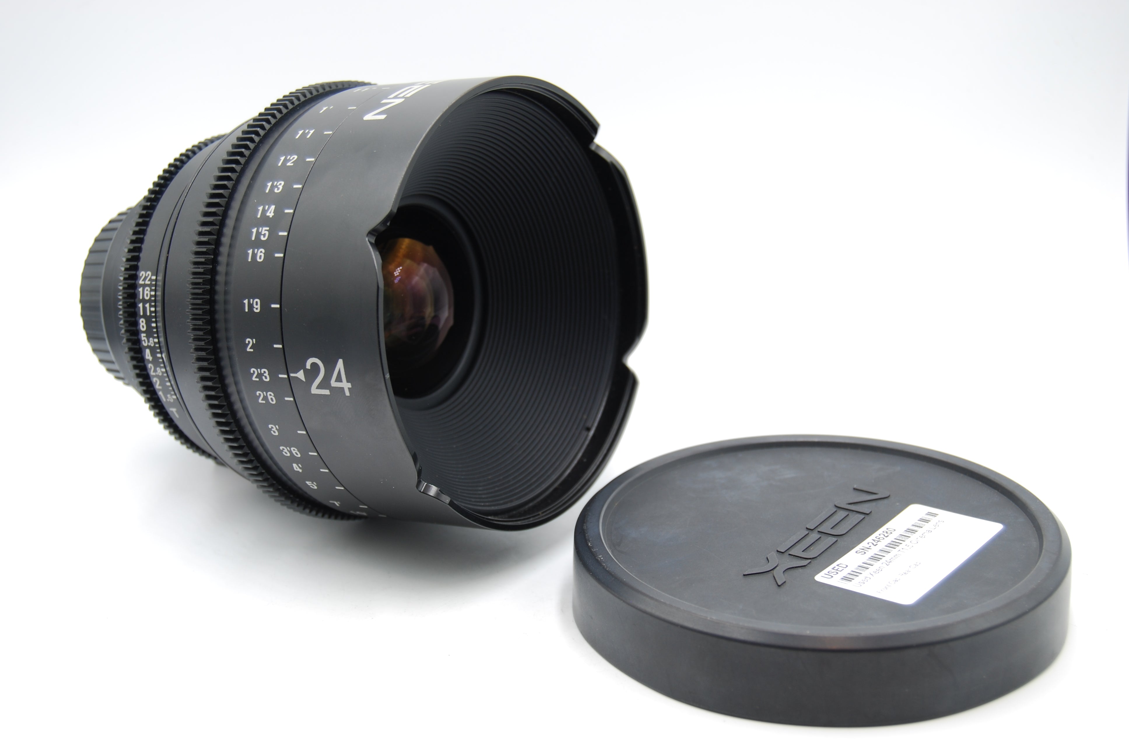 Used Xeen 24mm T1.5 Cinema Lens
