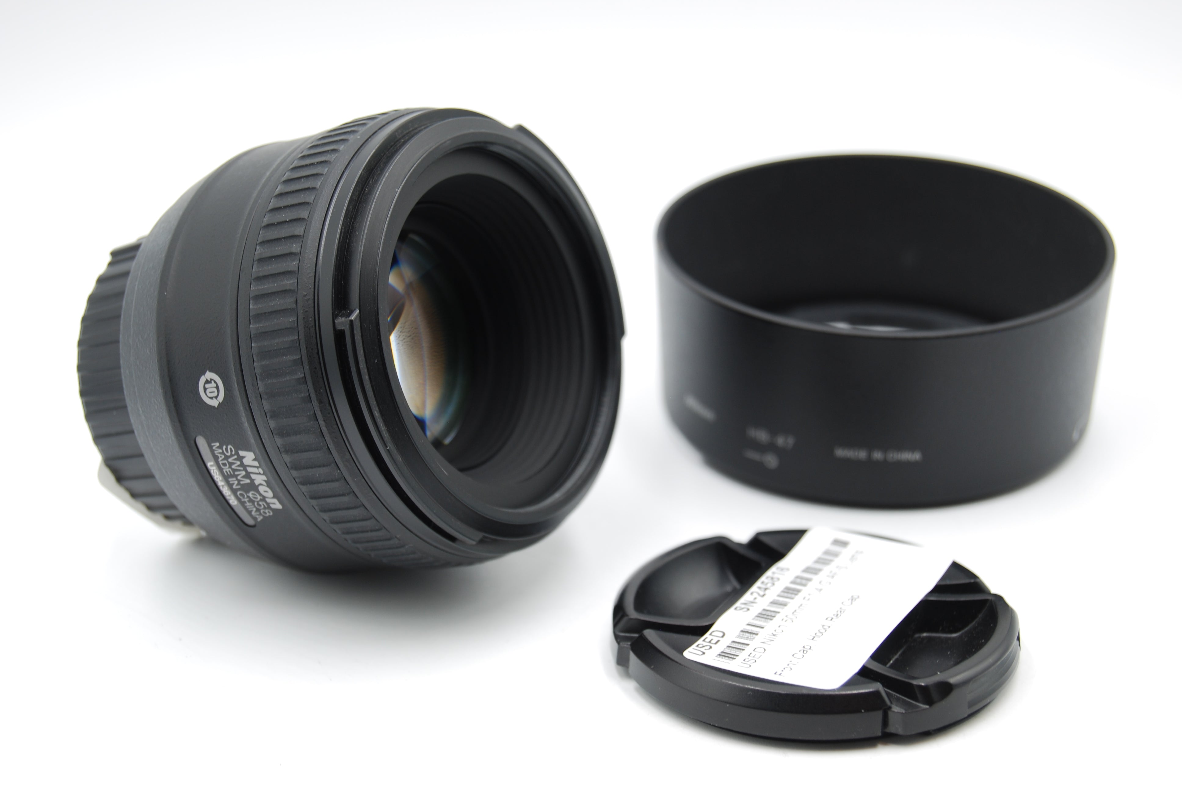 USED Nikon 50mm F1.4 G AF-S Lens