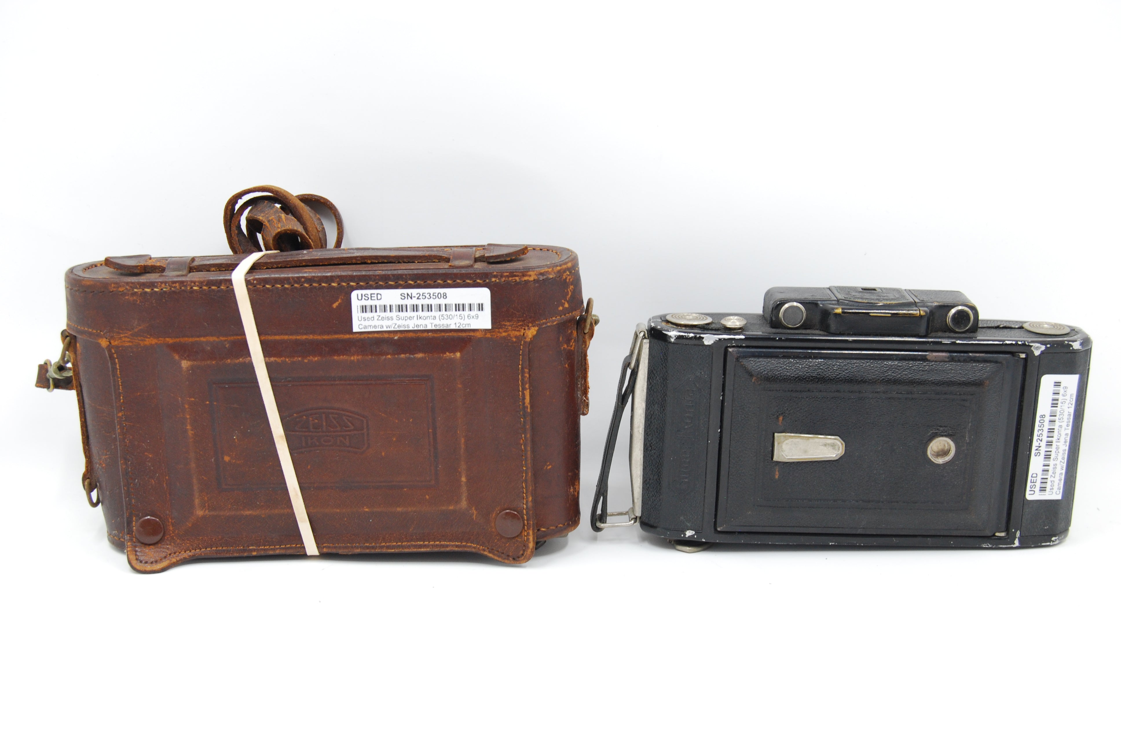 Used Zeiss Super Ikonta (530/15) 6x9 Camera w/Zeiss Jena Tessar 12cm f