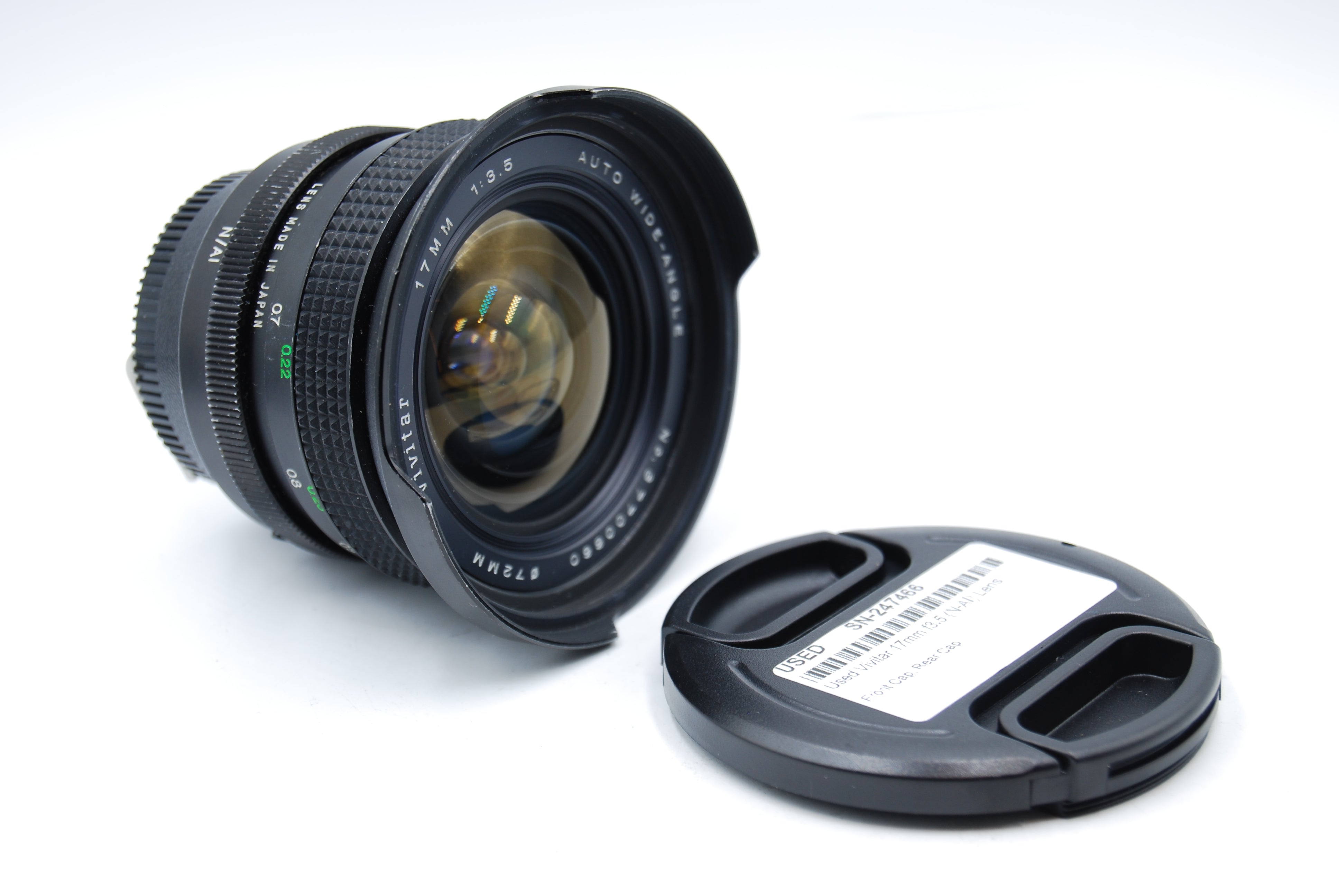 Used Vivitar 17mm f3.5 (N-AI) Lens