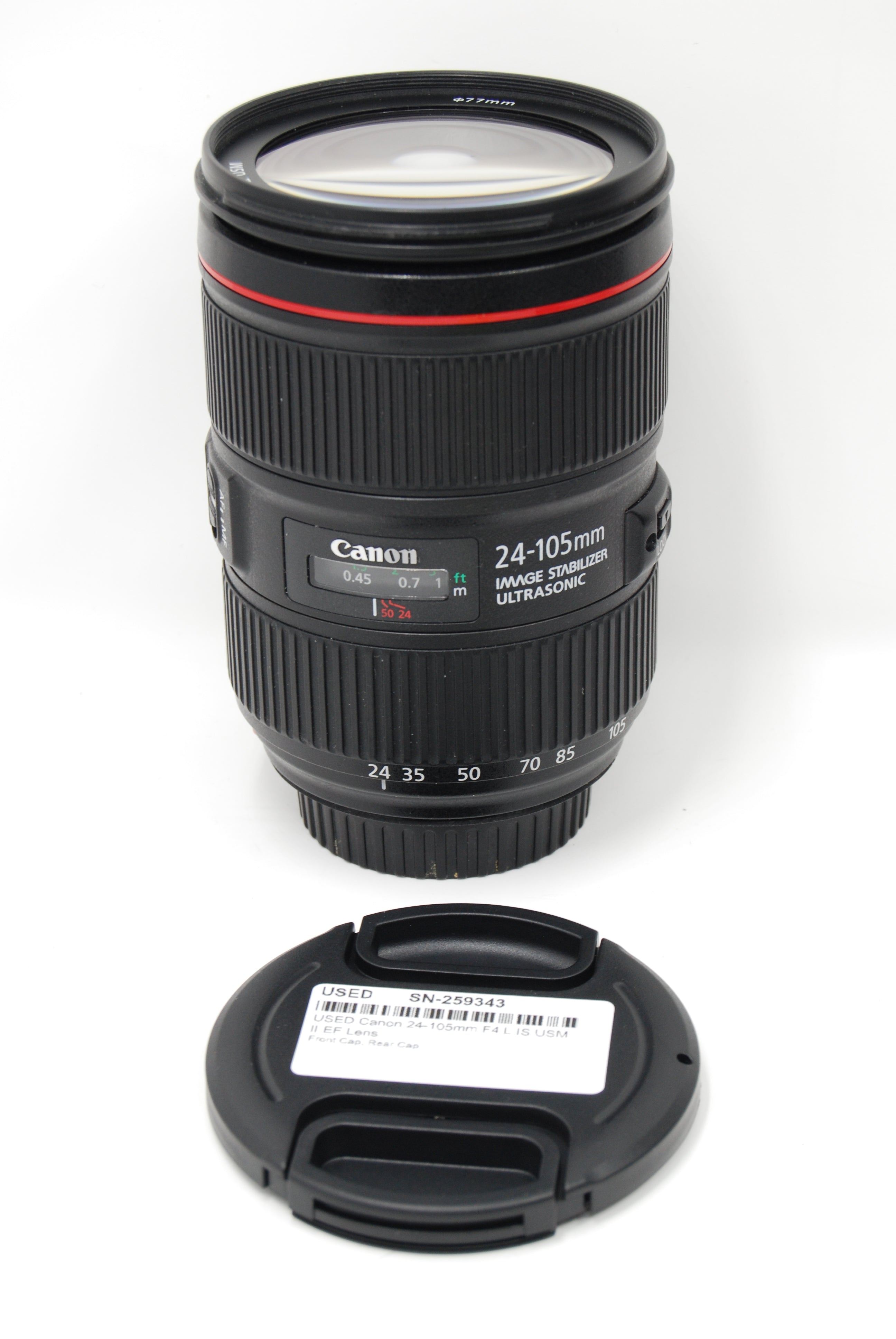USED Canon 24-105mm F4 L IS USM II EF Lens
