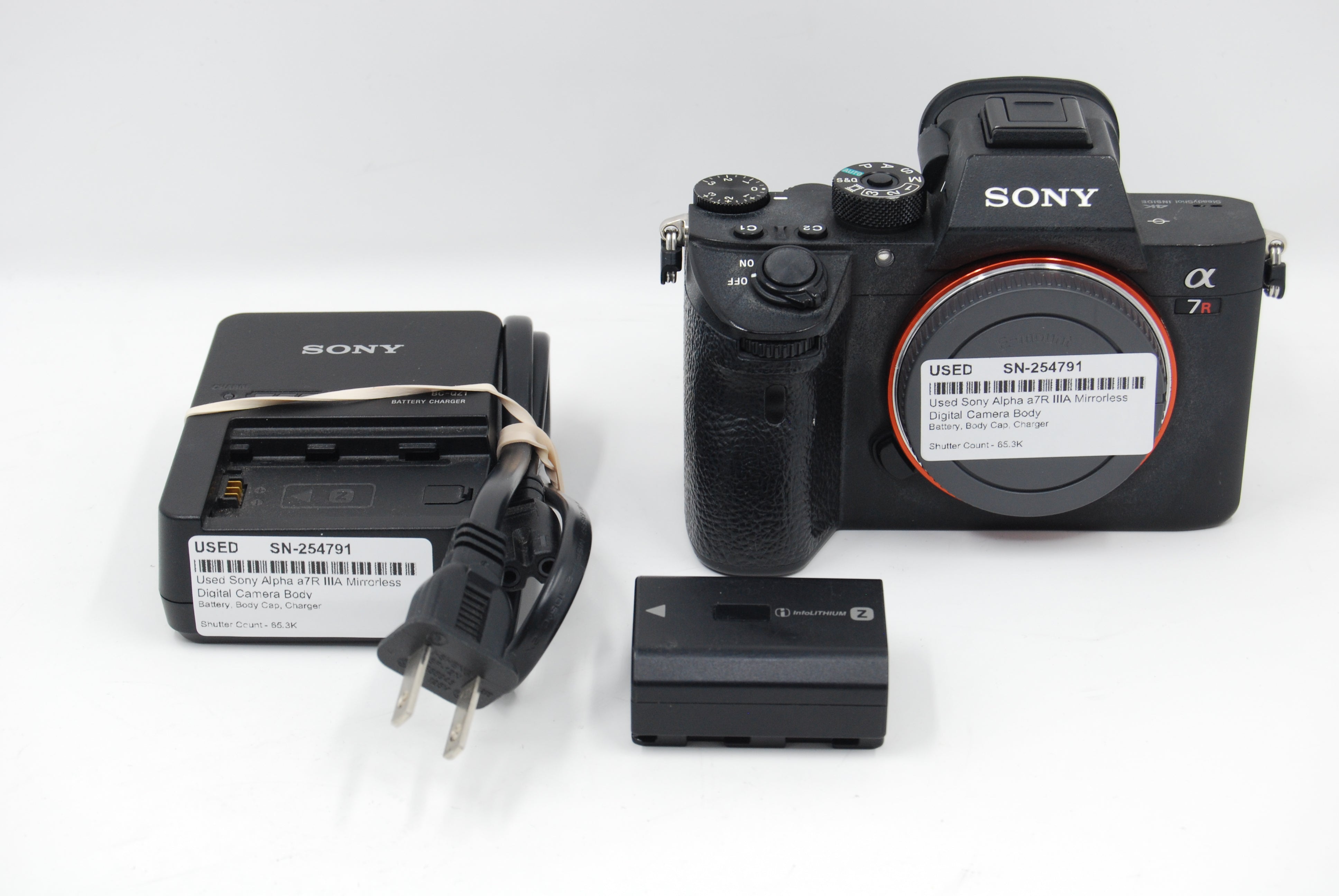 Used Sony Alpha a7R IIIA Mirrorless Digital Camera Body