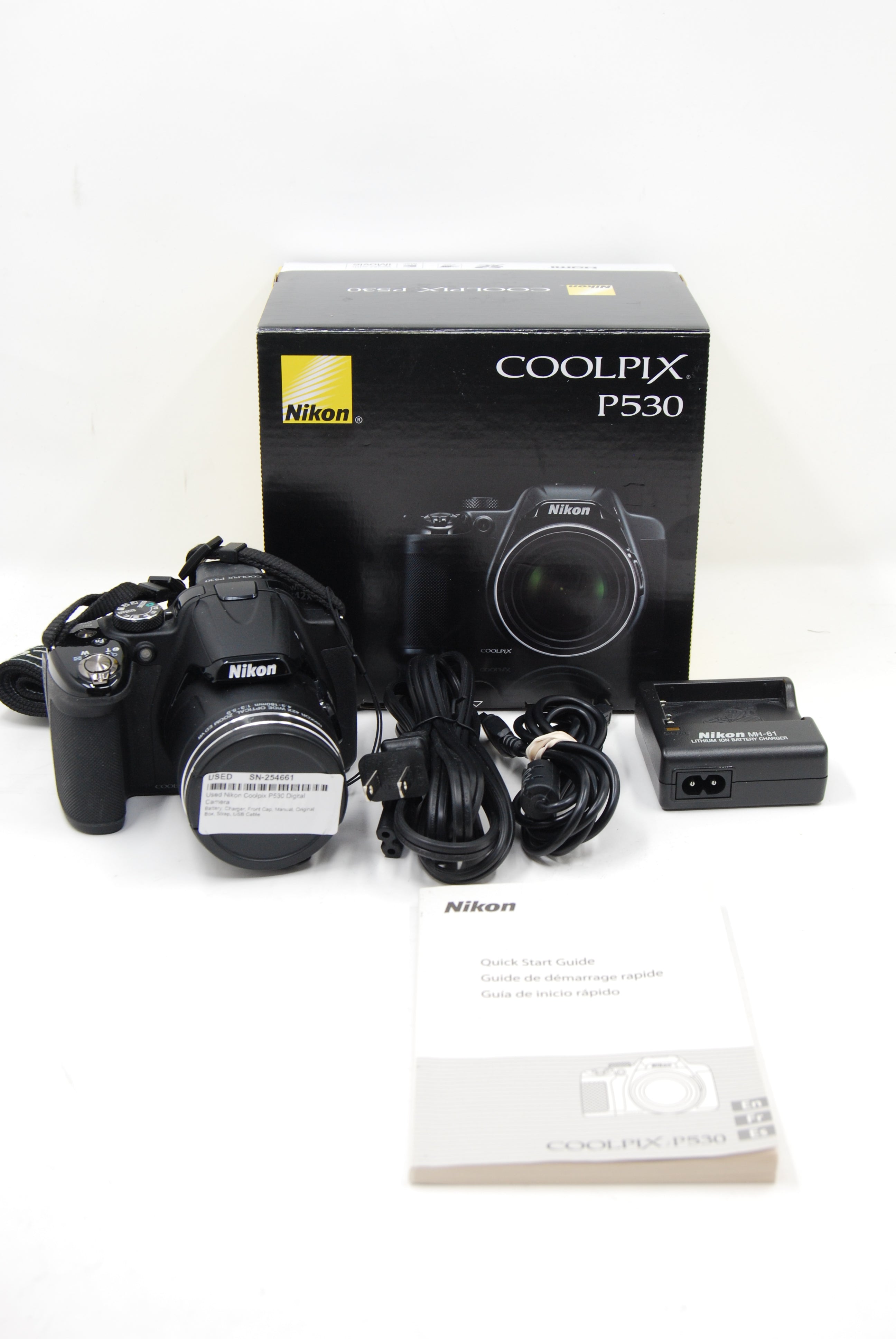 Used Nikon Coolpix P530 Digital Camera