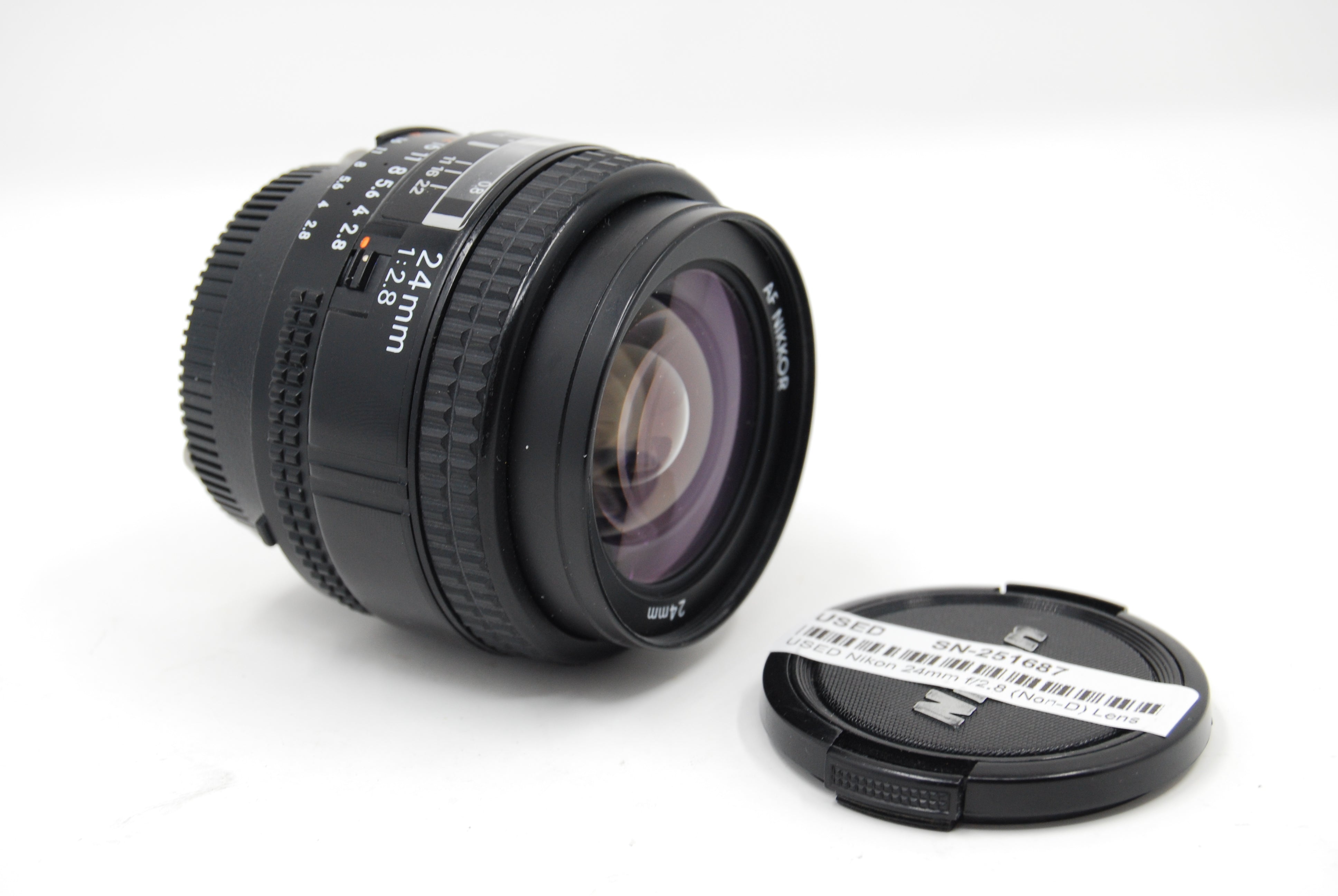 USED Nikon 24mm f/2.8 AF (Non-D) Lens