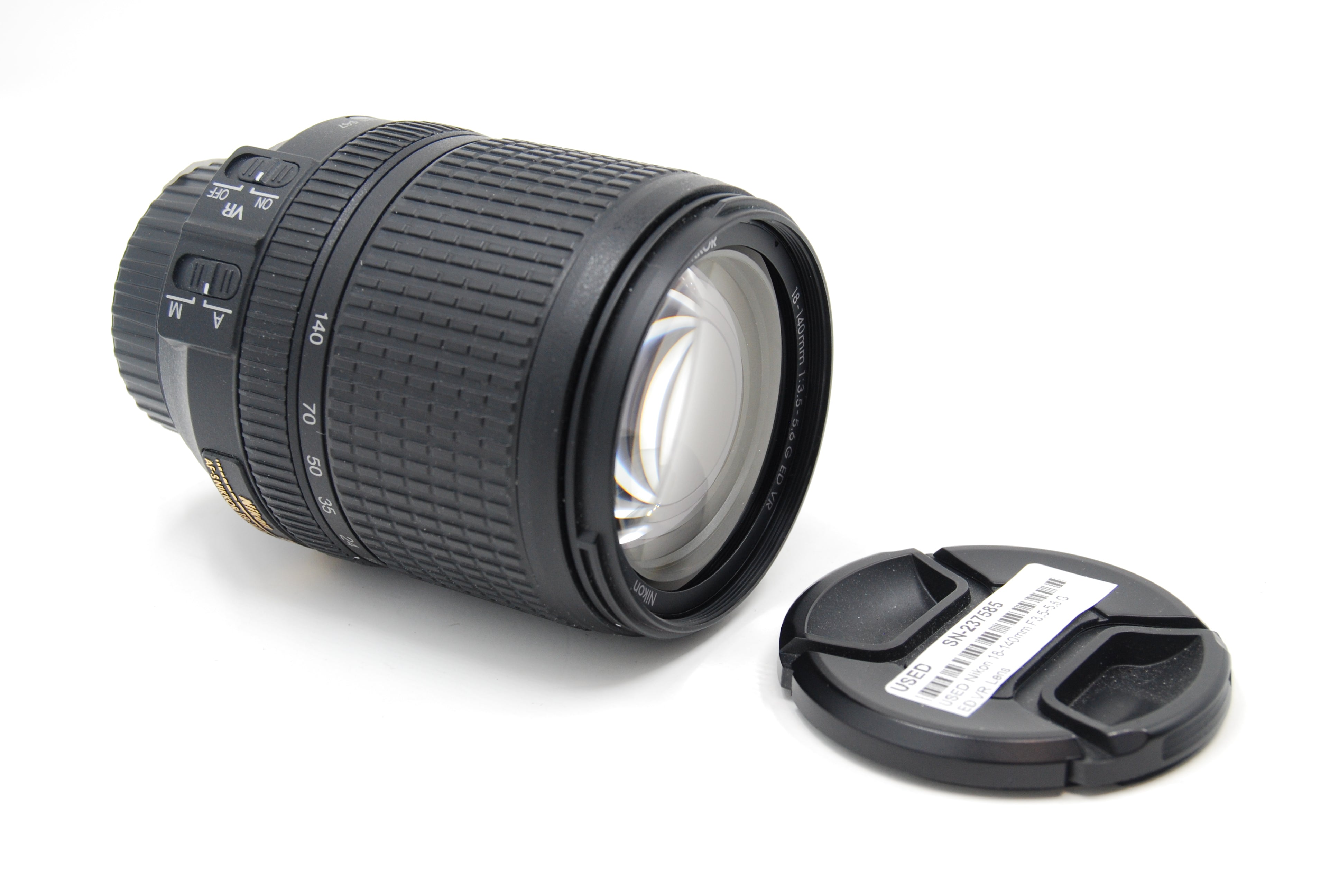 USED Nikon 18-140mm F3.5-5.6 G ED VR Lens