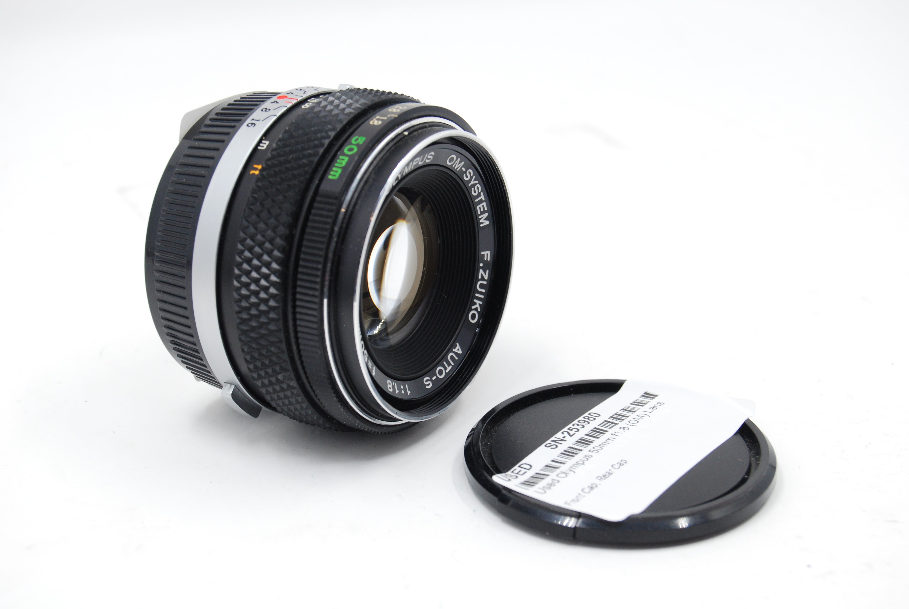 Used Olympus 50mm f1.8 (OM) Lens