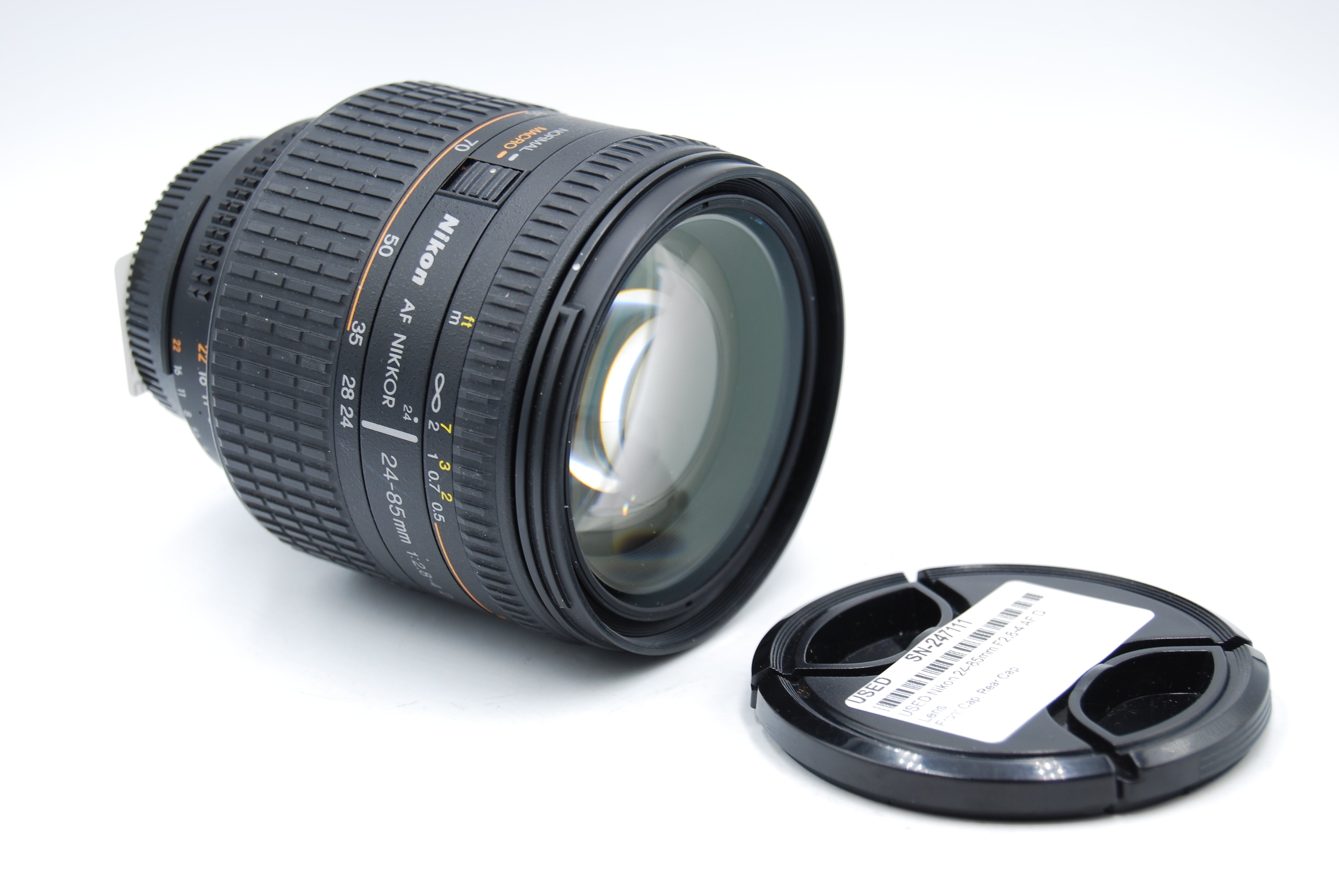 USED Nikon 24-85mm F2.8-4 AF D Lens