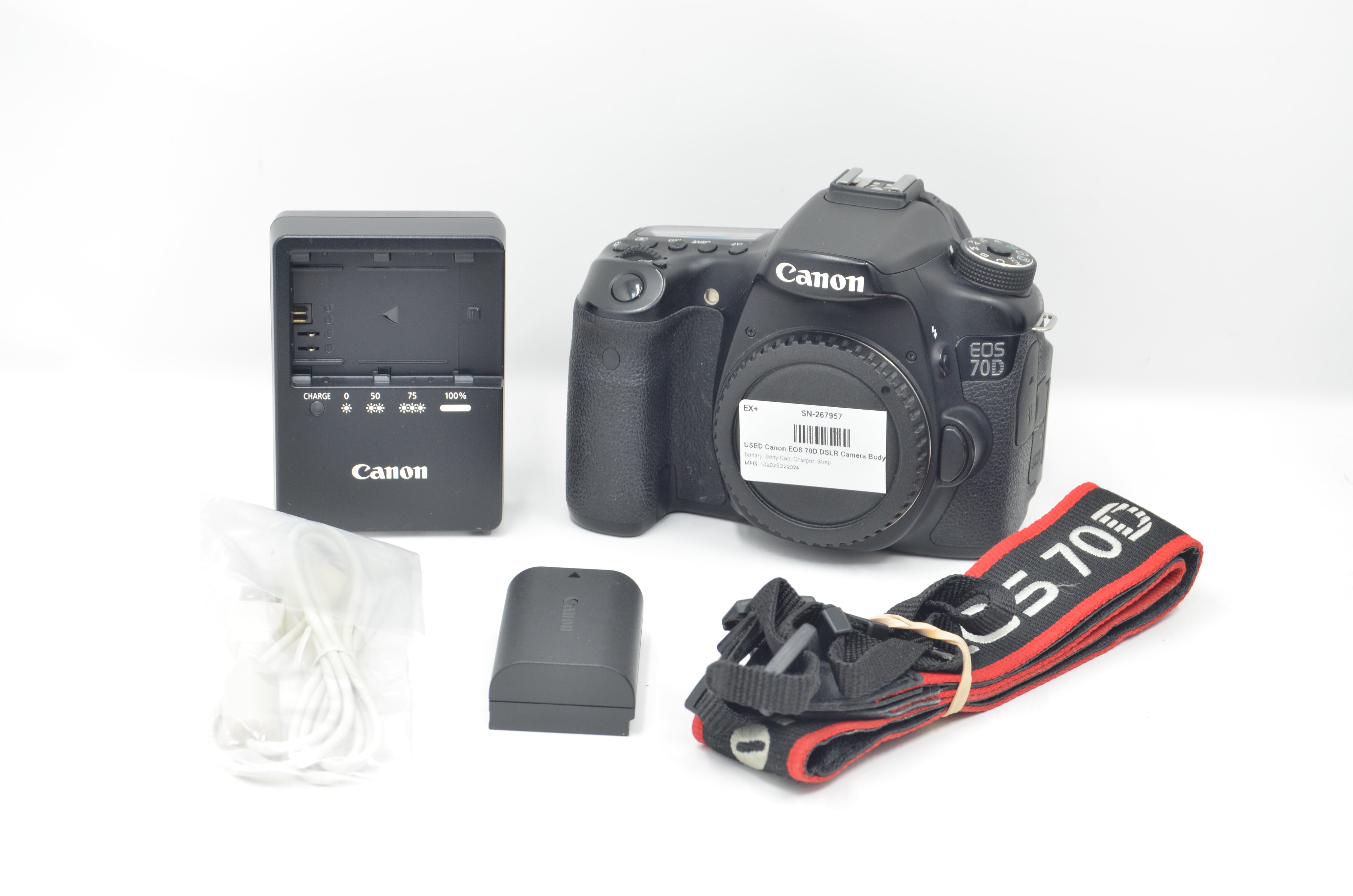 USED Canon EOS 70D DSLR Camera Body