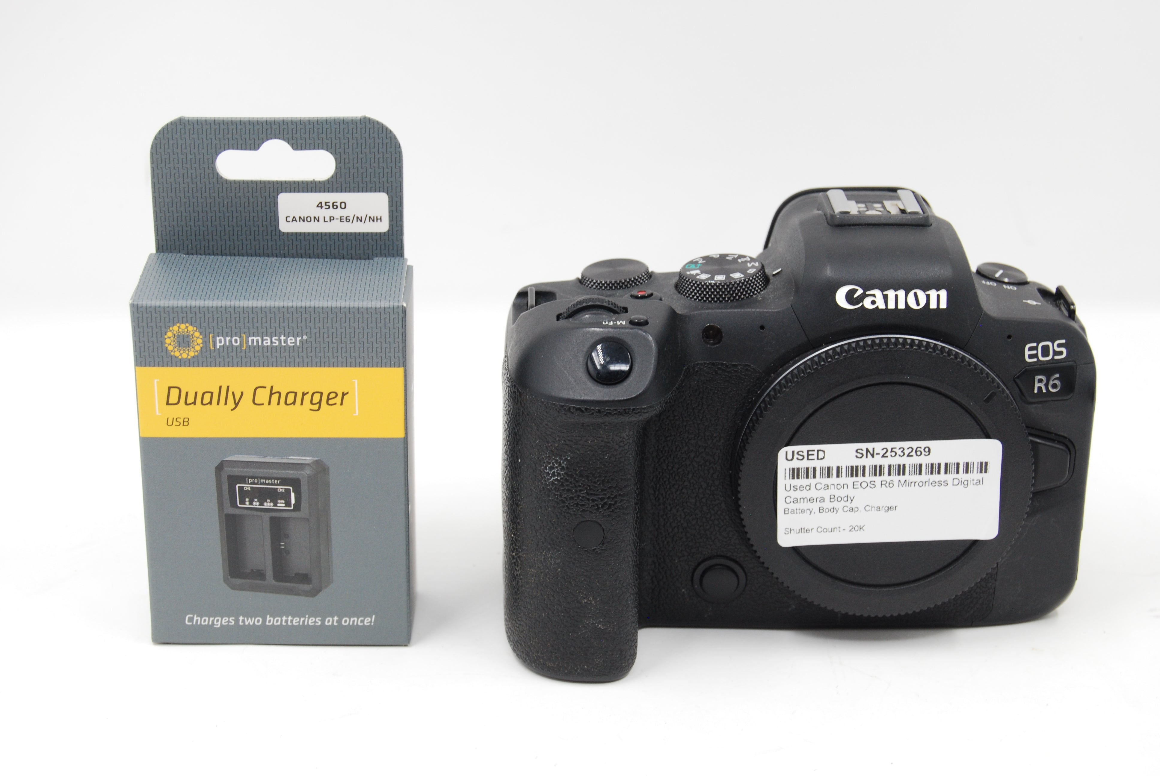 Used Canon EOS R6 Mirrorless Digital Camera Body