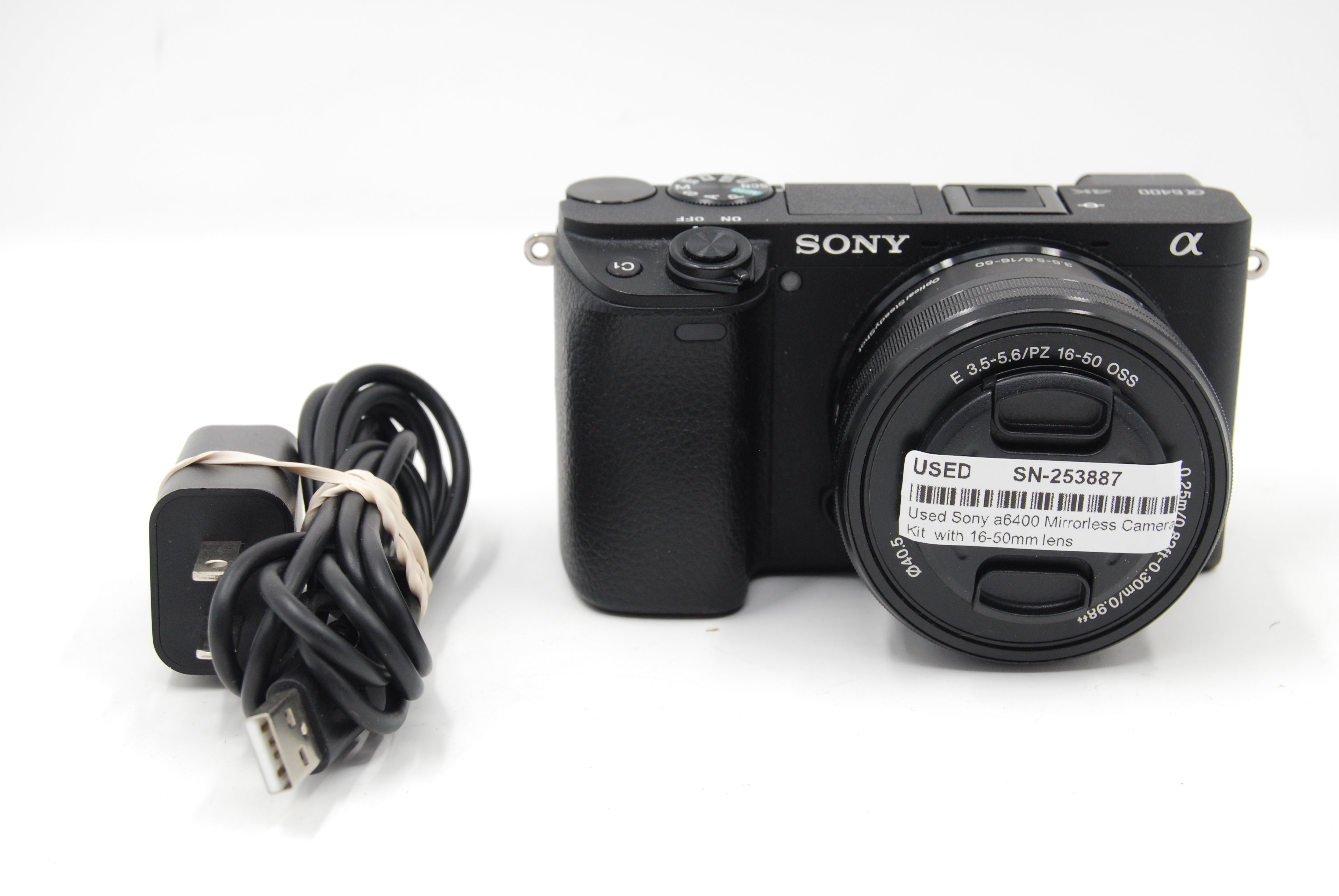 Used Sony a6400 Mirrorless Camera Kit with 16-50mm lens