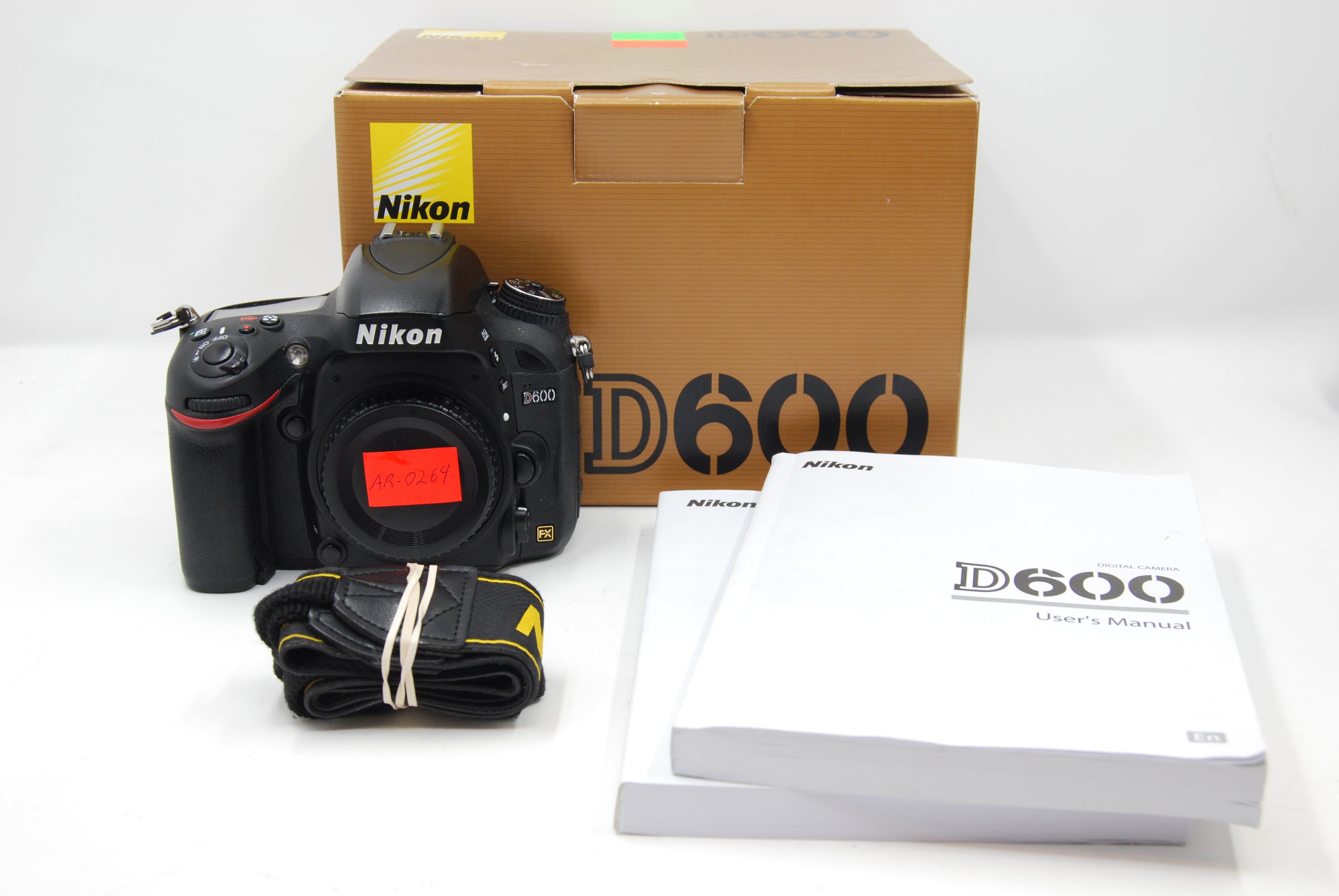 Nikon D600 Body - AS-IS/FOR PARTS (0269)