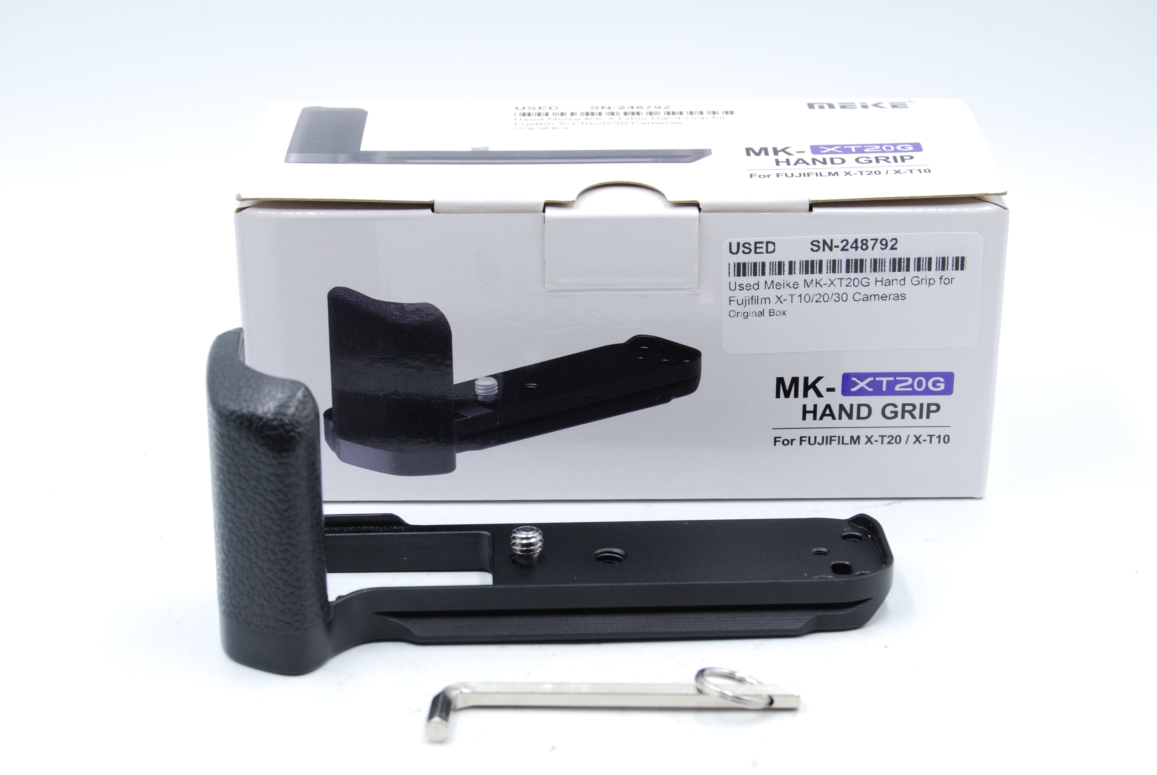 Used Meike MK-XT20G Hand Grip for Fujifilm X-T10/20/30 Cameras