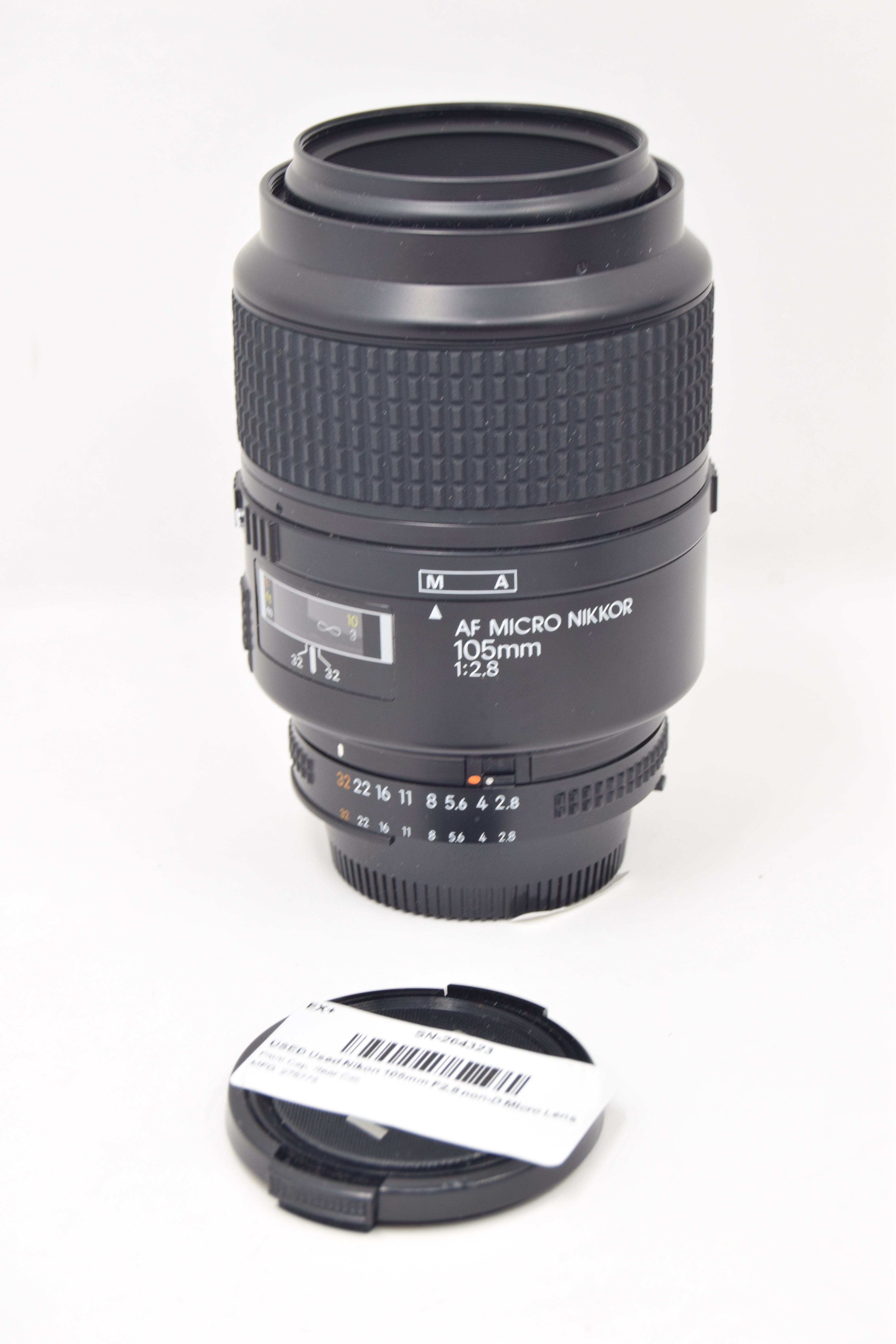 USED Used Nikon 105mm F2.8 non-D Micro Lens