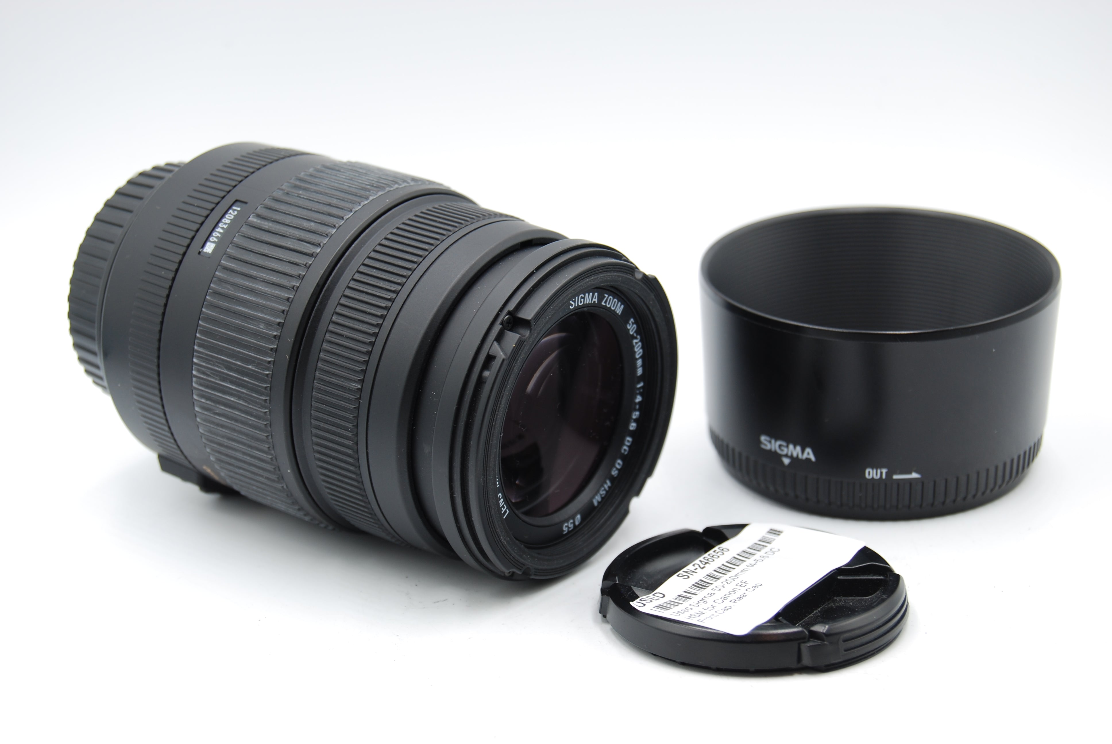 Used Sigma 50-200mm f4-5.6 DC HSM for Canon EF