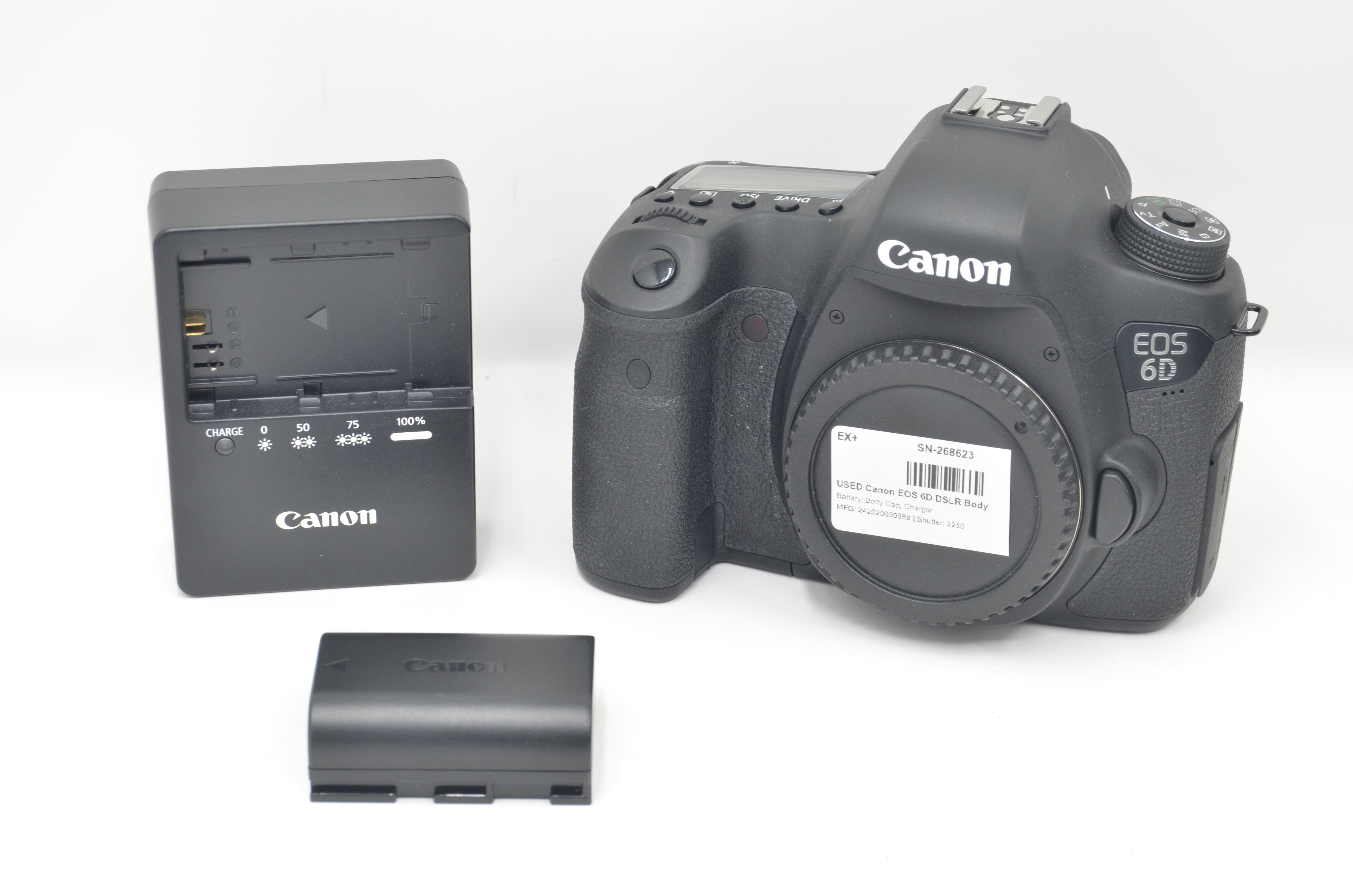 USED Canon EOS 6D DSLR Body